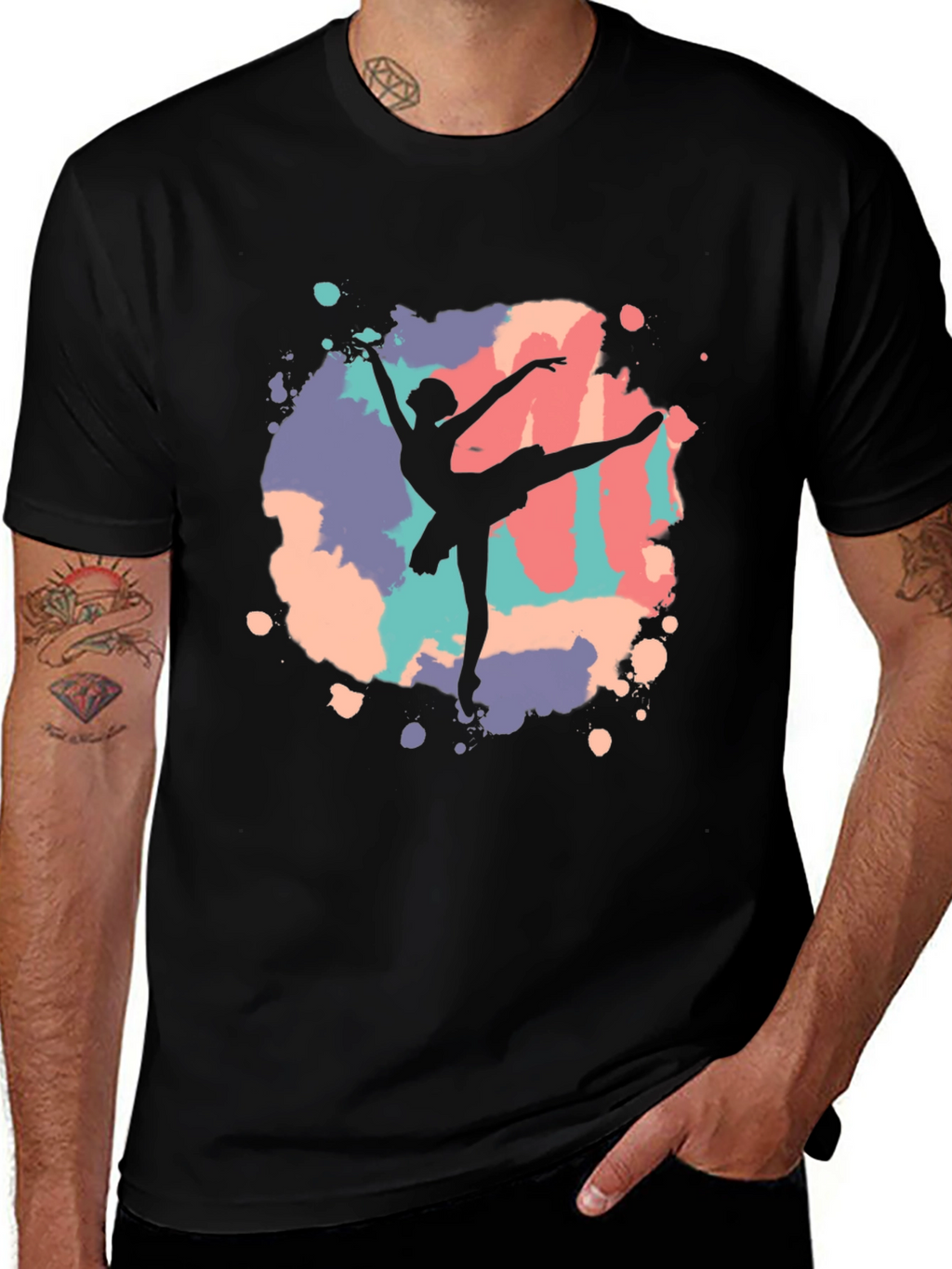 Ballet Silhouette T-Shirt - Artistic Dance Tee