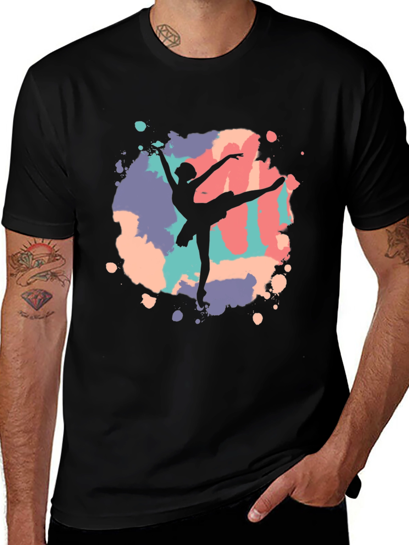 Ballet Silhouette T-Shirt - Artistic Dance Tee