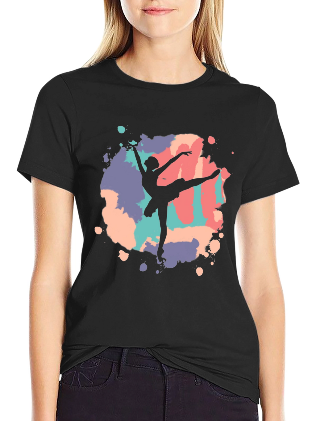 Ballet Silhouette T-Shirt - Artistic Dance Tee