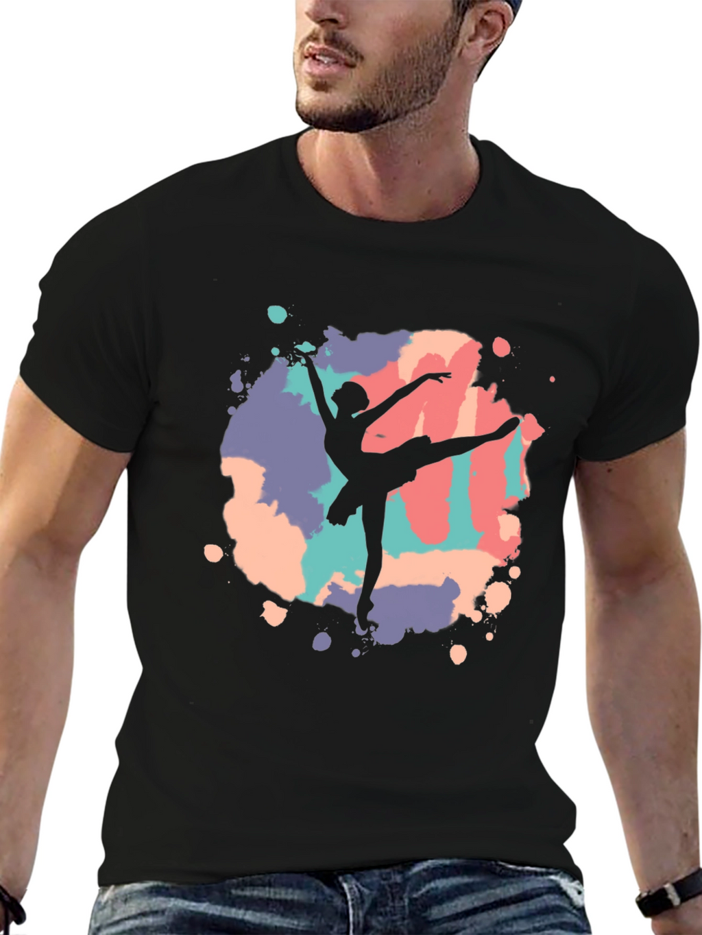 Ballet Silhouette T-Shirt - Artistic Dance Tee