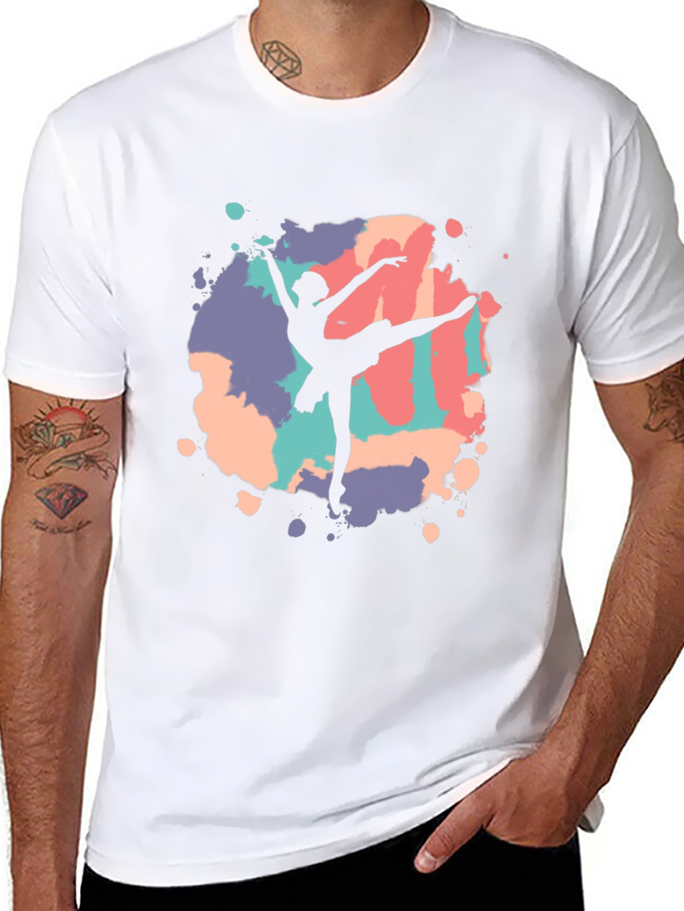 Ballet Silhouette T-Shirt - Artistic Dance Tee