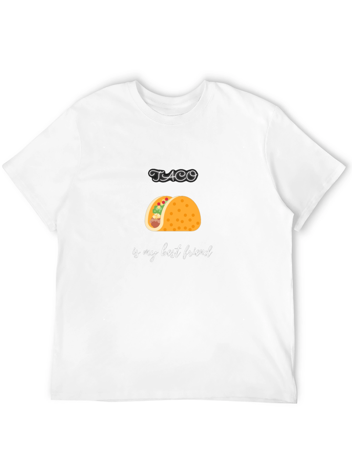 Taco Is My Best Friend Graphic Tee