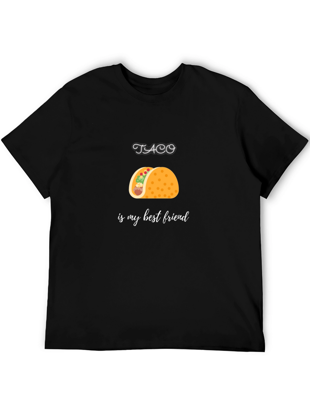 Taco Is My Best Friend Graphic Tee