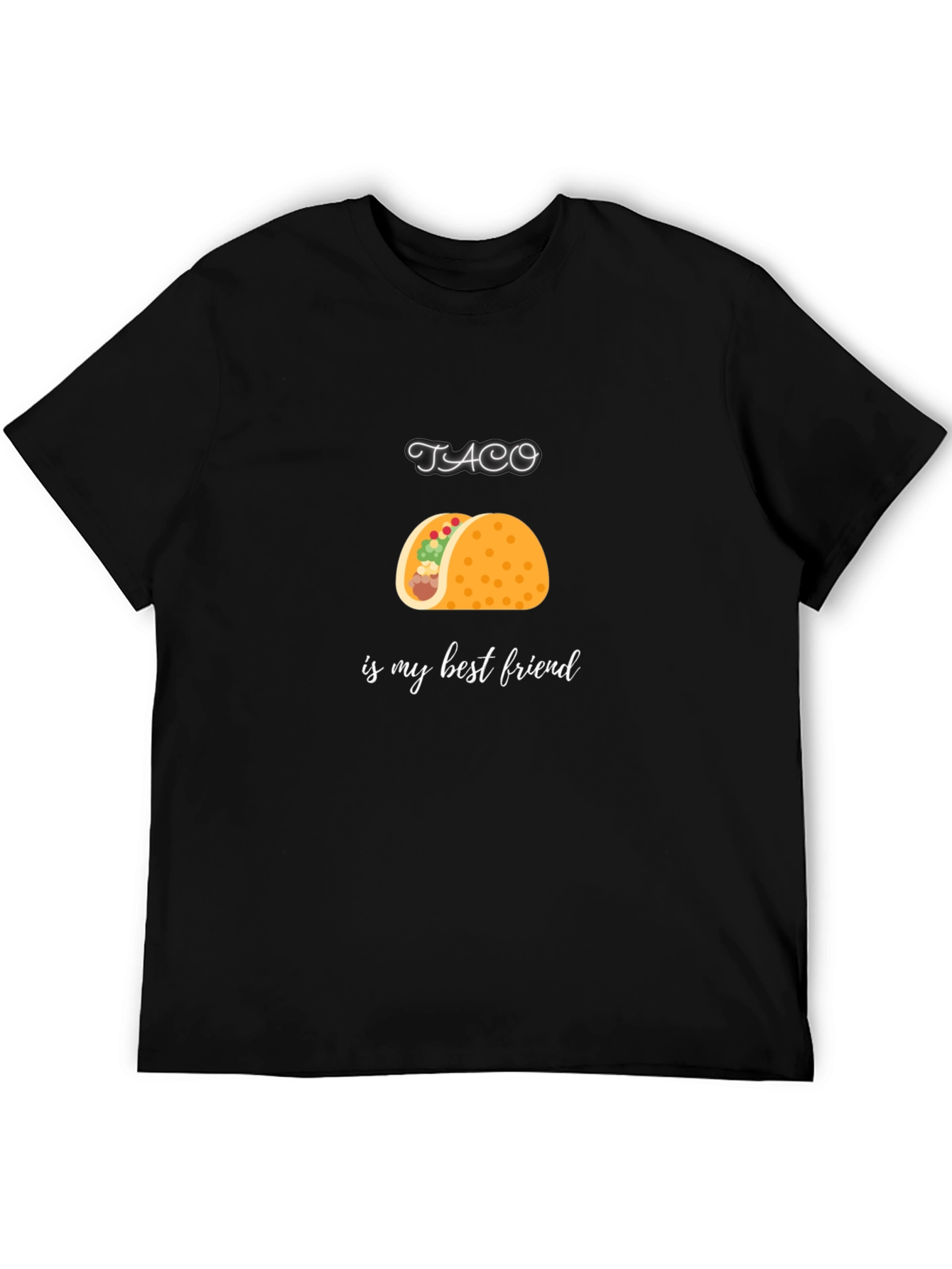 Taco Is My Best Friend Graphic Tee