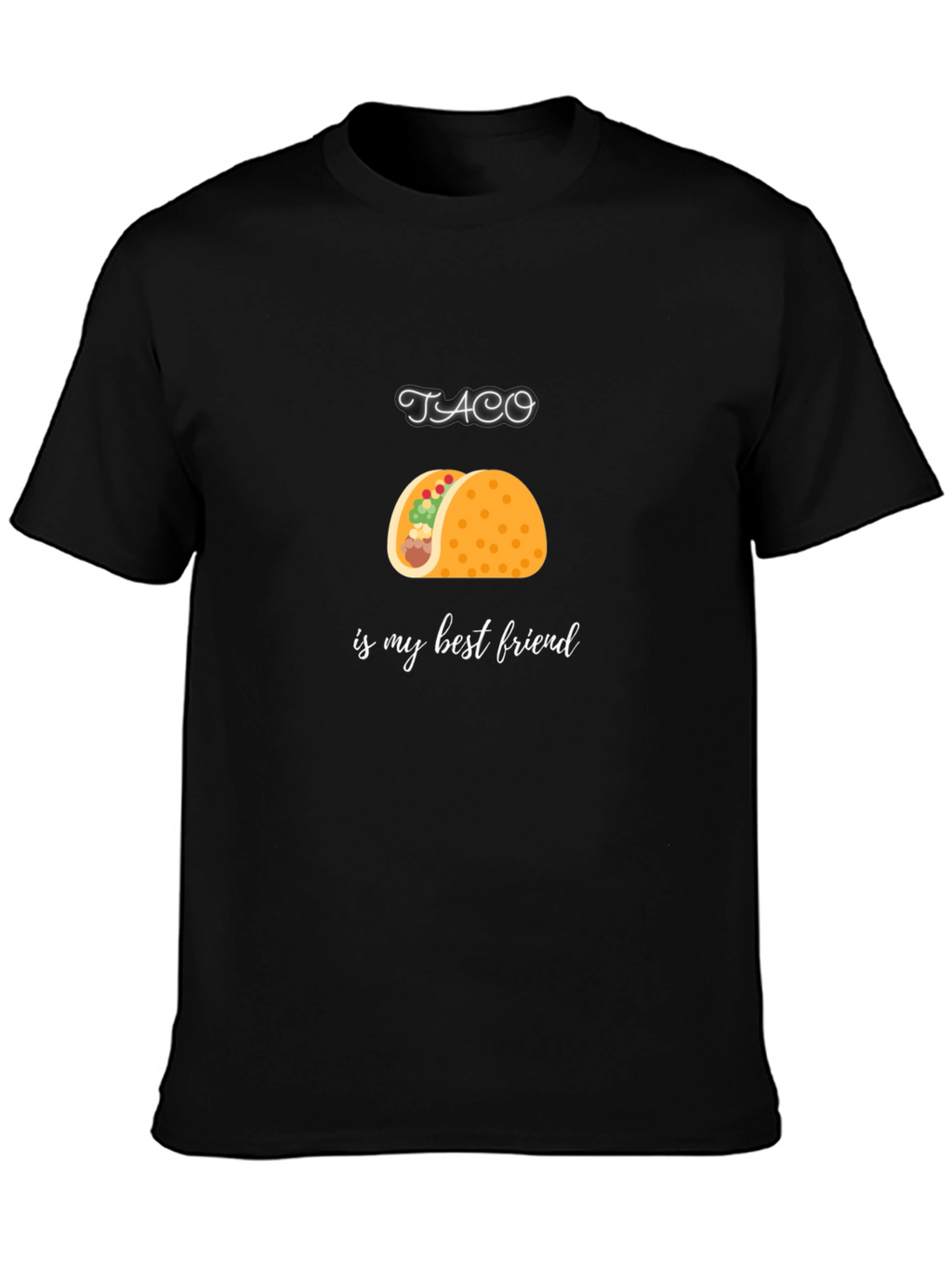 Taco Is My Best Friend Graphic Tee