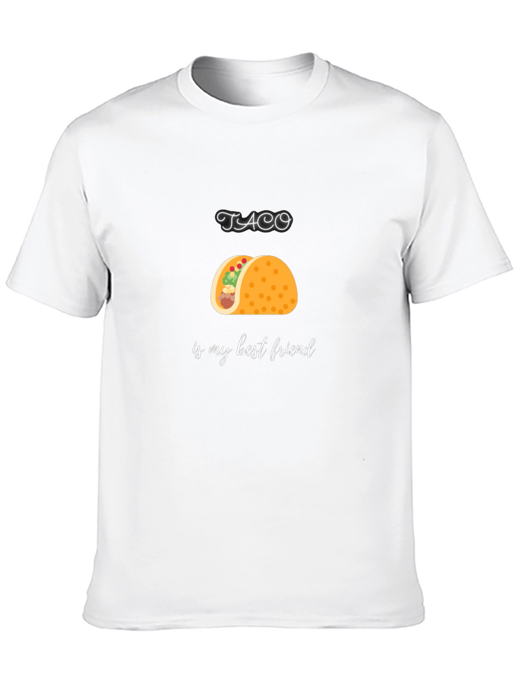 Taco Is My Best Friend Graphic Tee