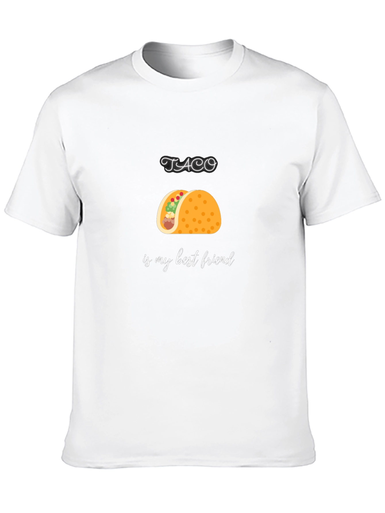 Taco Is My Best Friend Graphic Tee