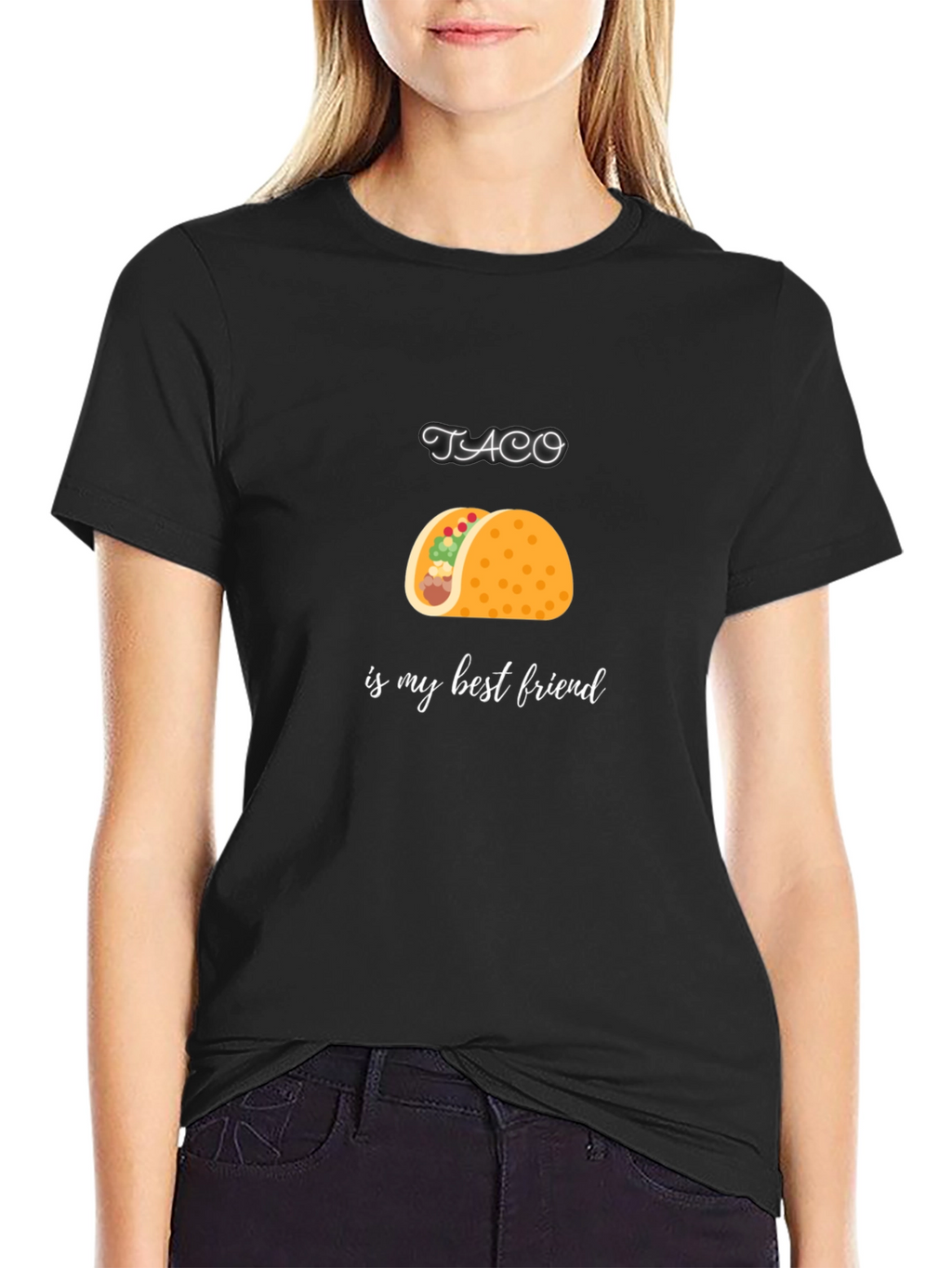 Taco Is My Best Friend Graphic Tee