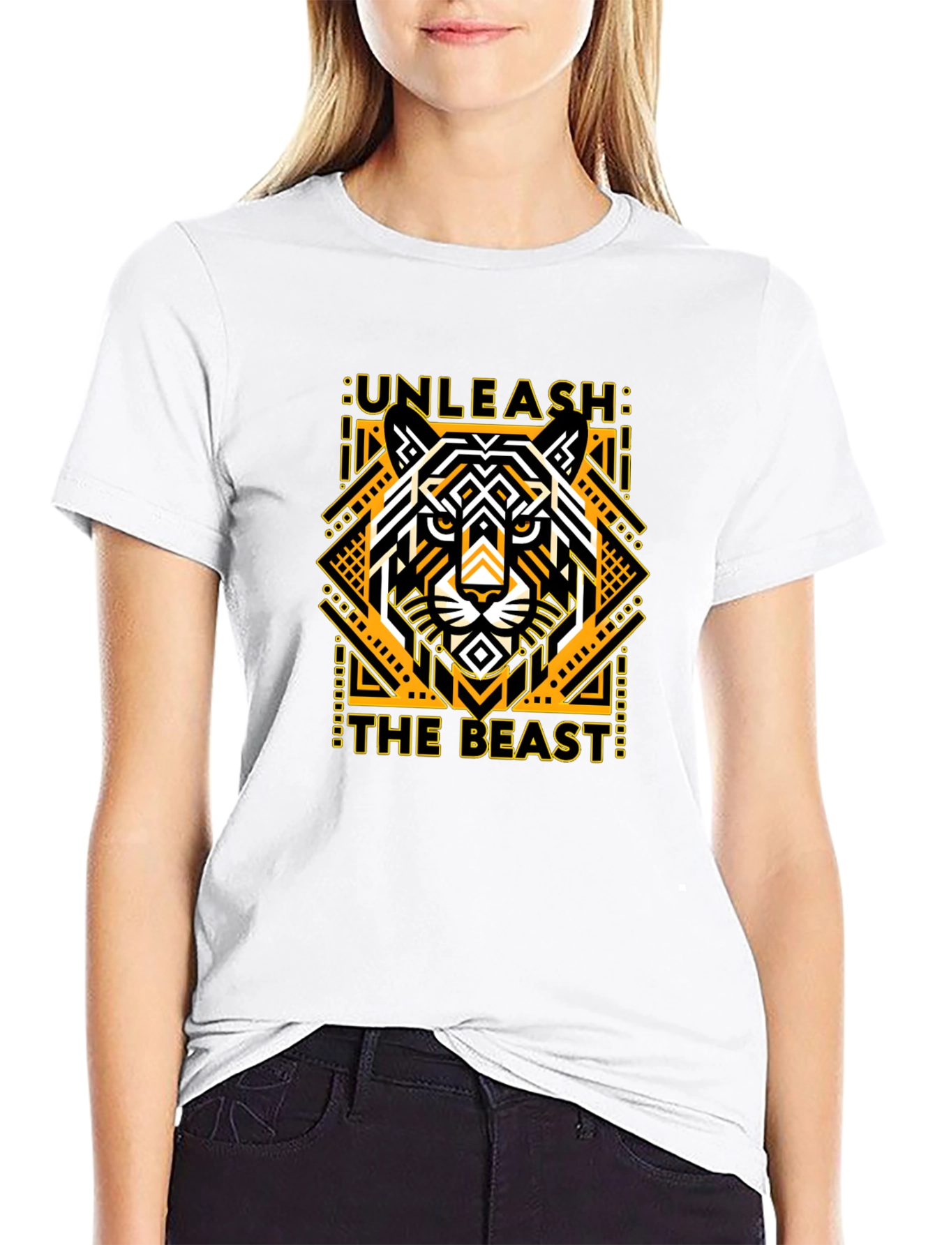 Unleash the Beast Graphic Tee - Black T-Shirt