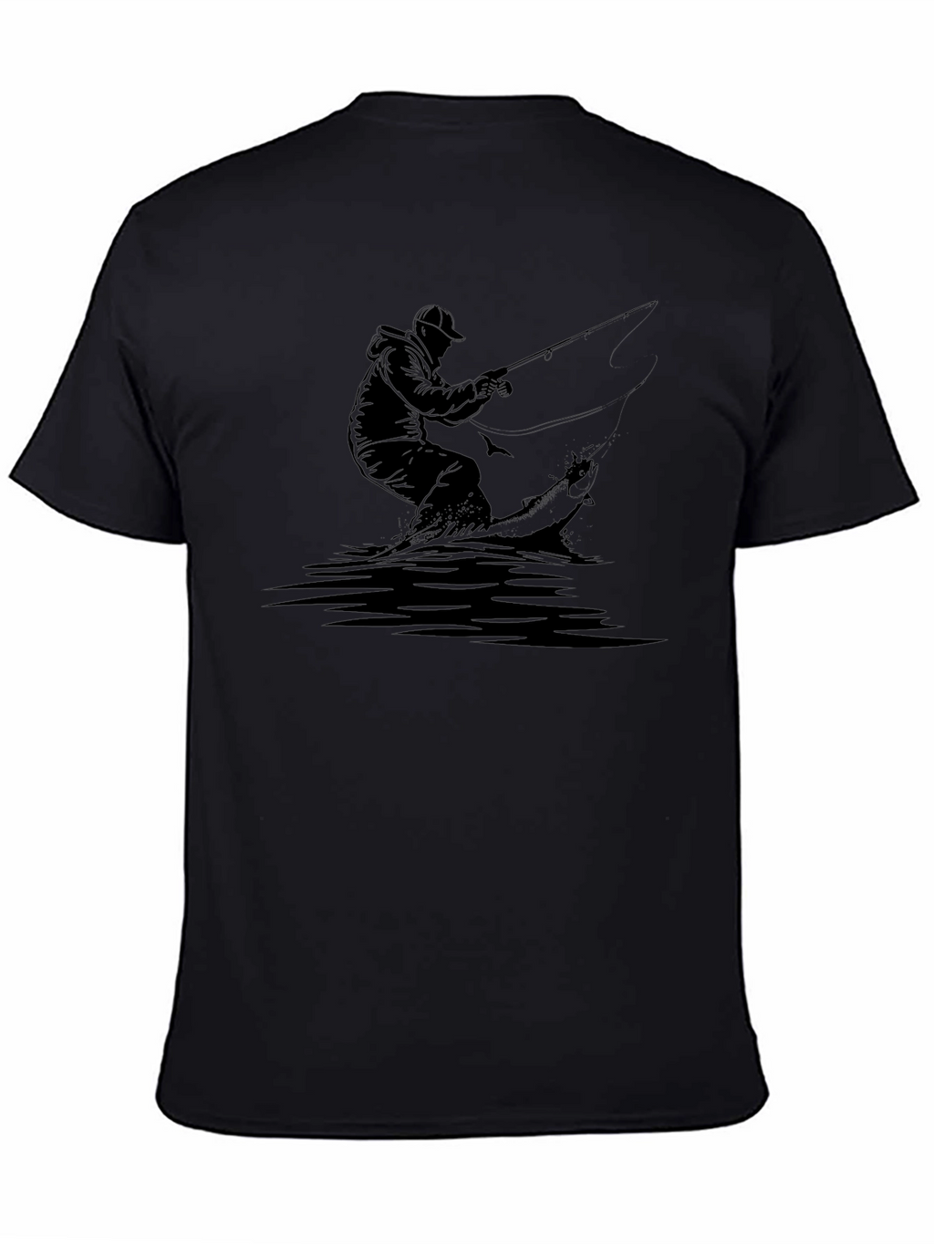 Fishing Graphic Tee - Angler Design