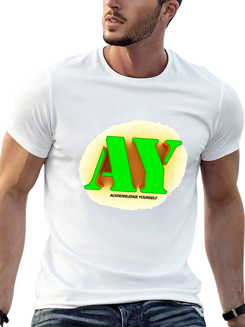 Acknowledge Yourself AY Graphic T-Shirt