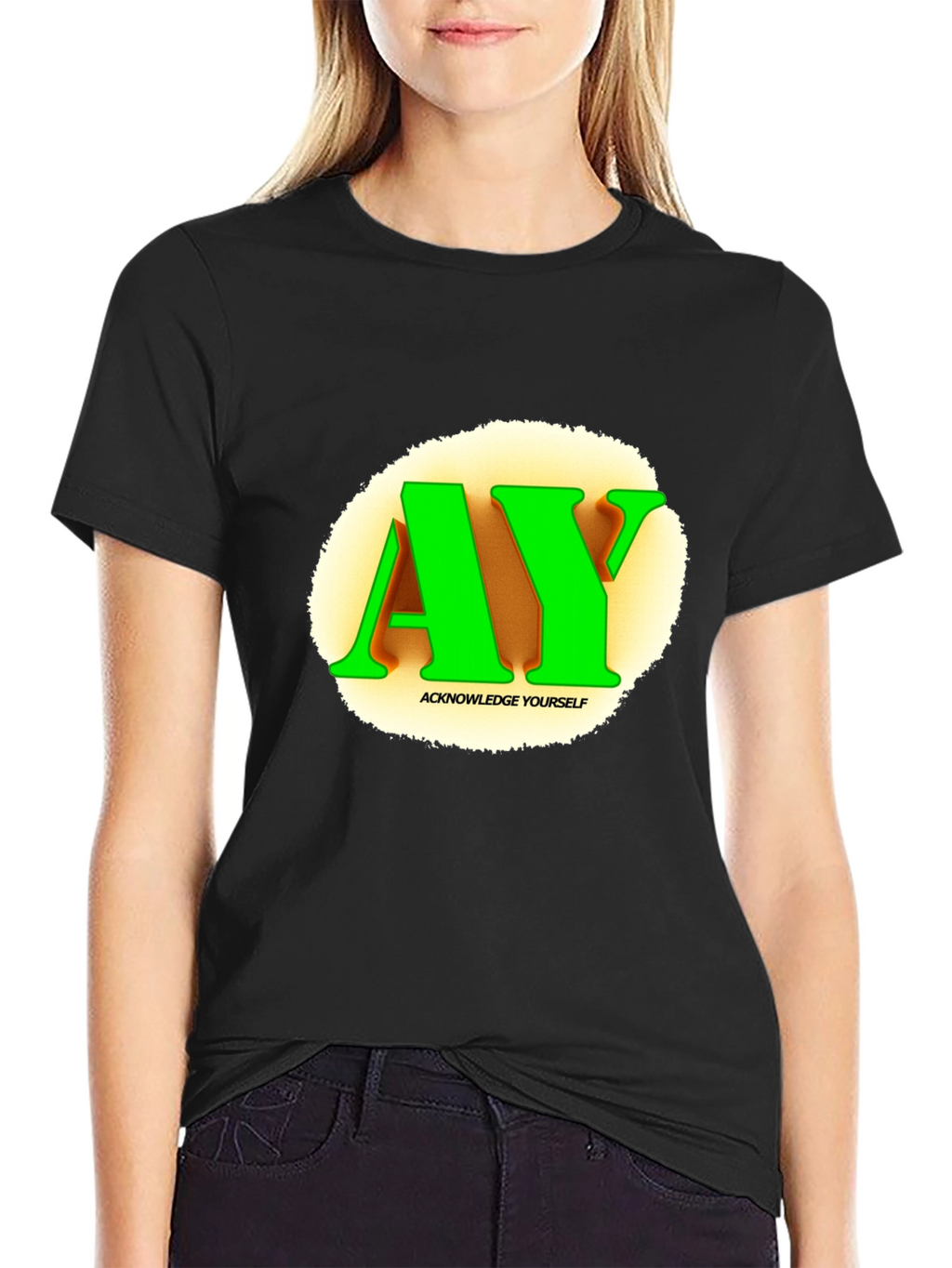 Acknowledge Yourself AY Graphic T-Shirt