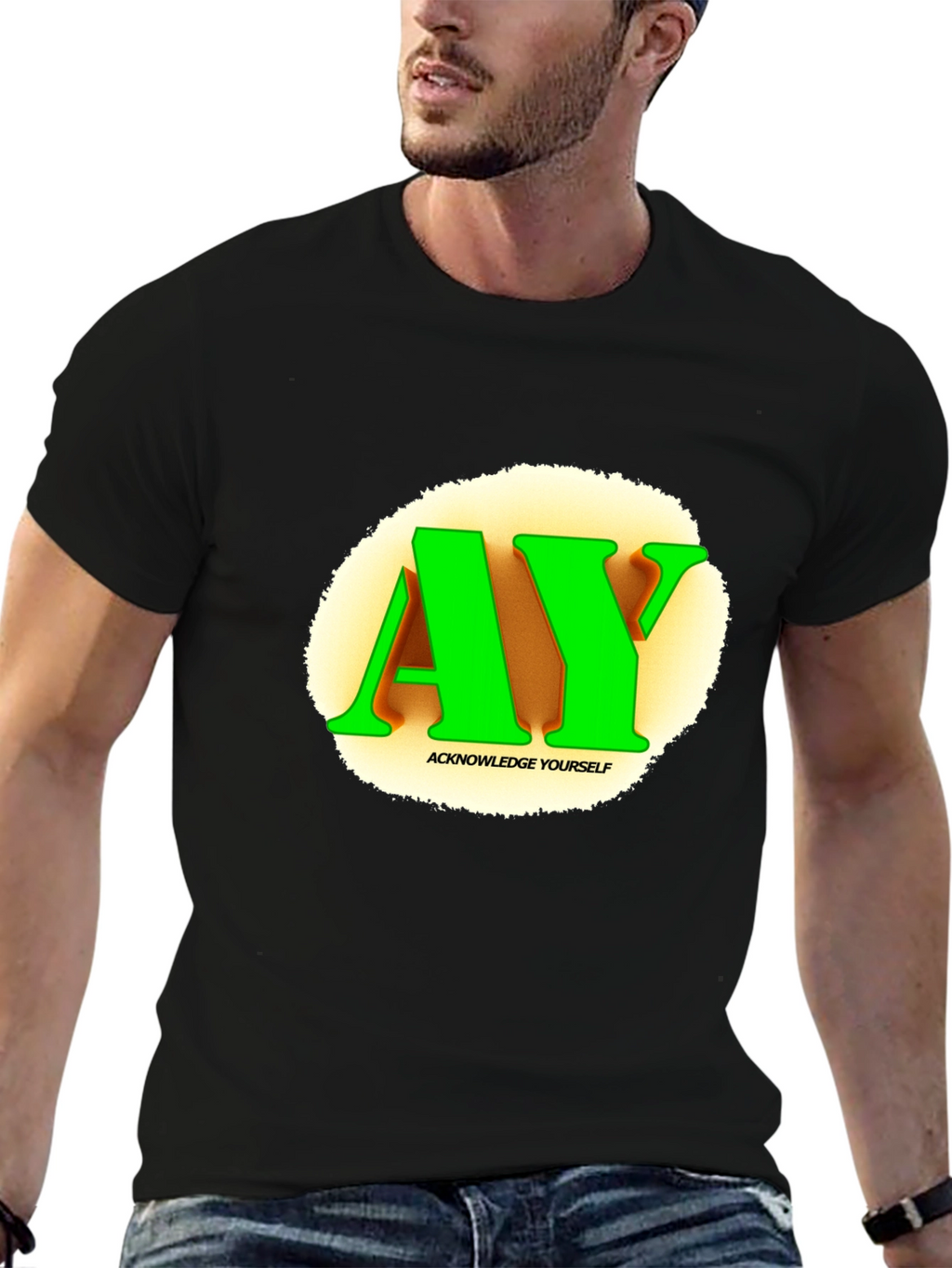 Acknowledge Yourself AY Graphic T-Shirt
