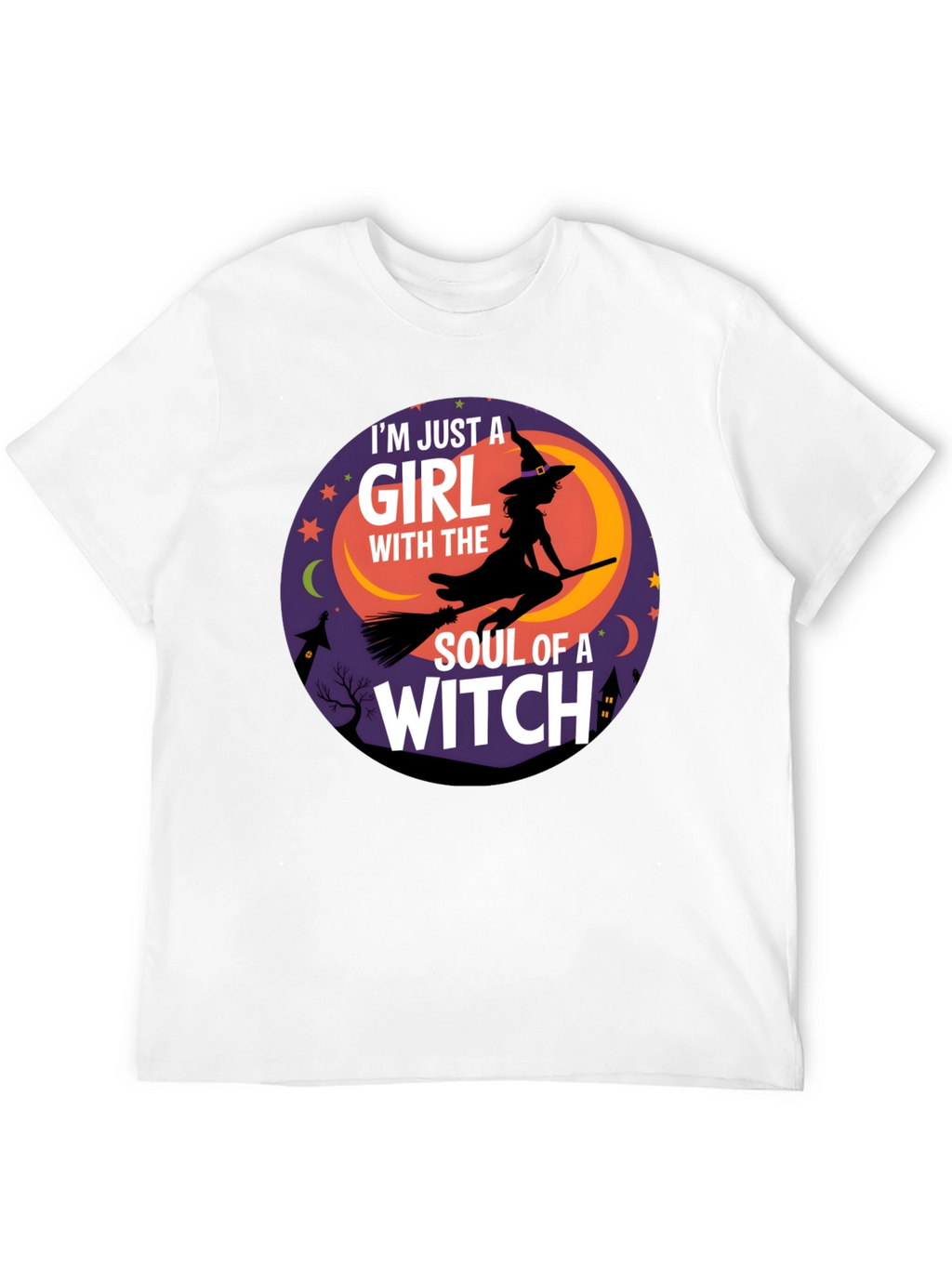 Witch Soul Graphic T-Shirt - Halloween Costume Tee