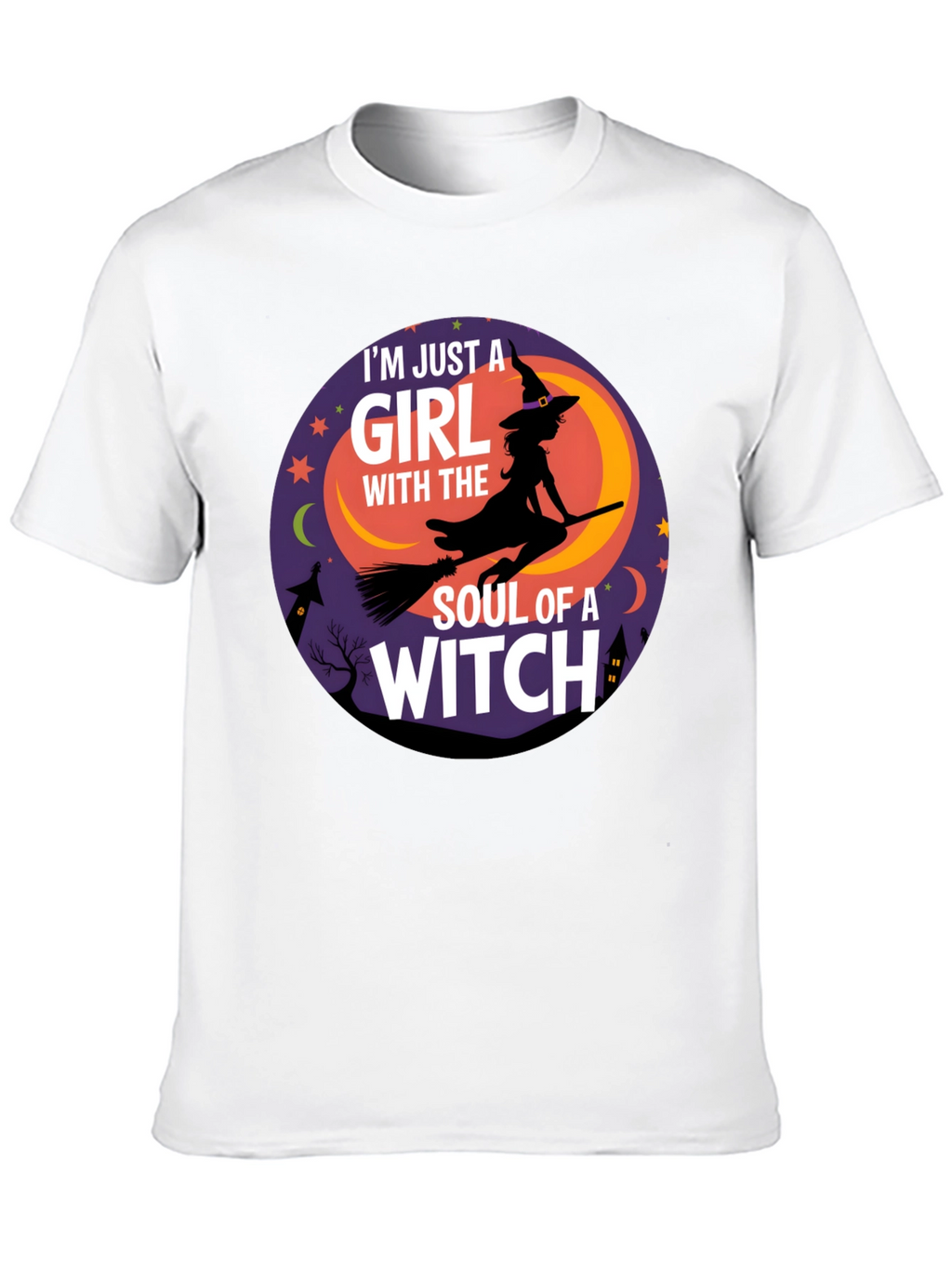 Witch Soul Graphic T-Shirt - Halloween Costume Tee