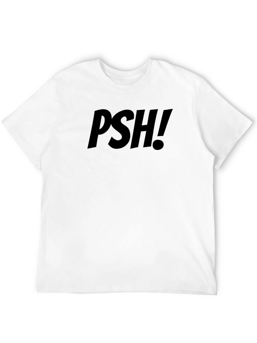 PSH! Graphic Tee - Mens Black T-Shirt