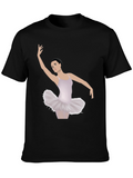Ballerina T-Shirt: Elegant Dance Inspired Tee