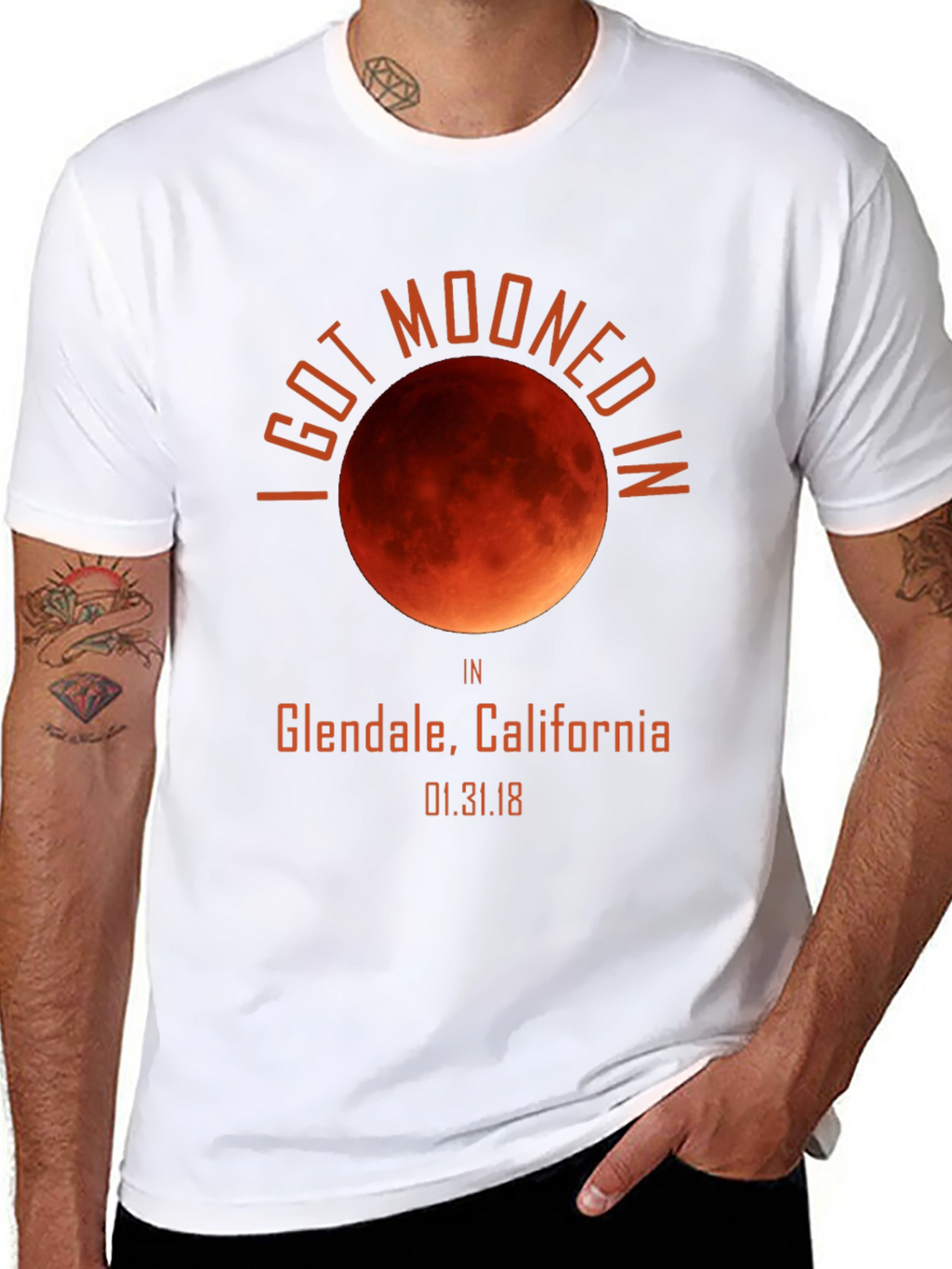I Got Mooned In Glendale California T-Shirt
