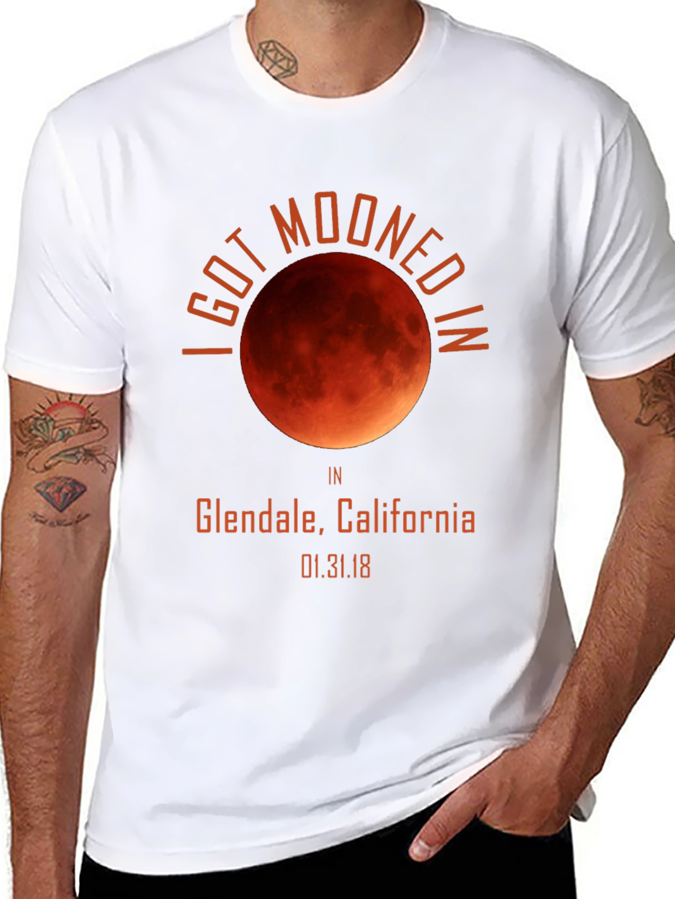 I Got Mooned In Glendale California T-Shirt