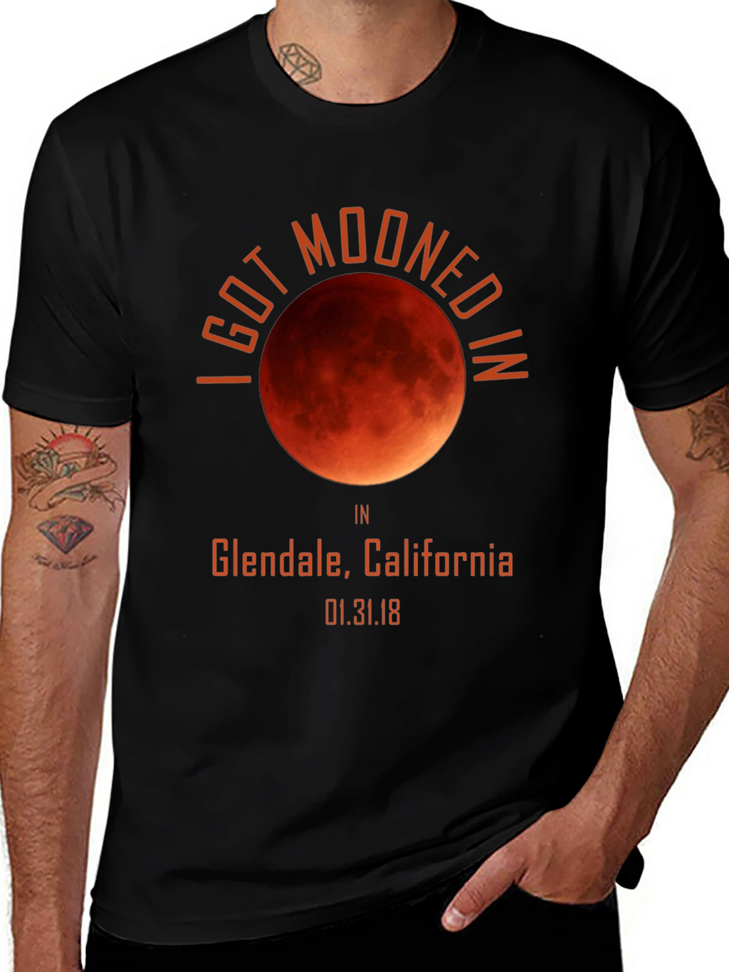 I Got Mooned In Glendale California T-Shirt