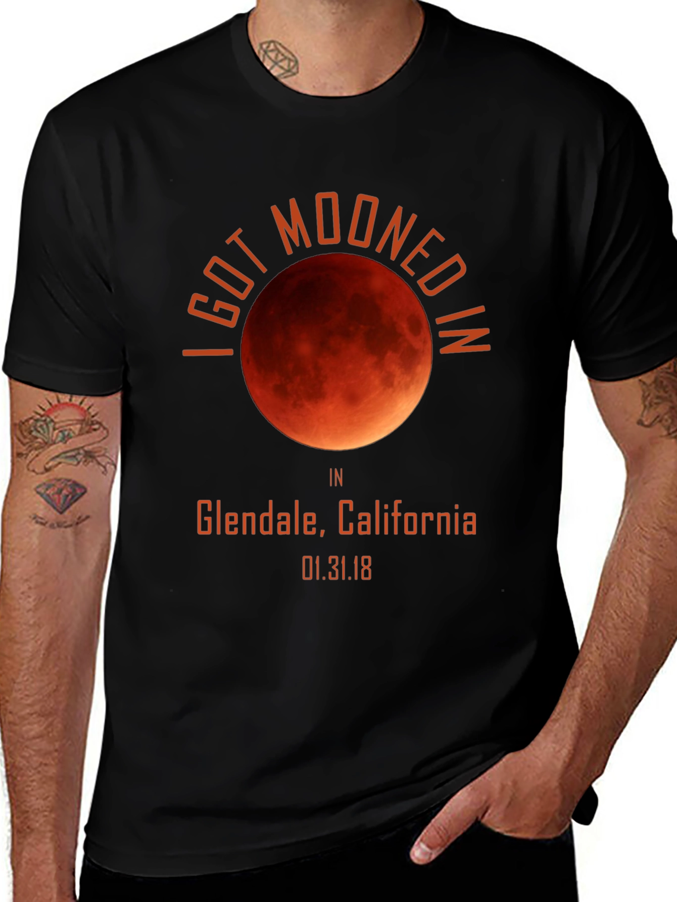 I Got Mooned In Glendale California T-Shirt
