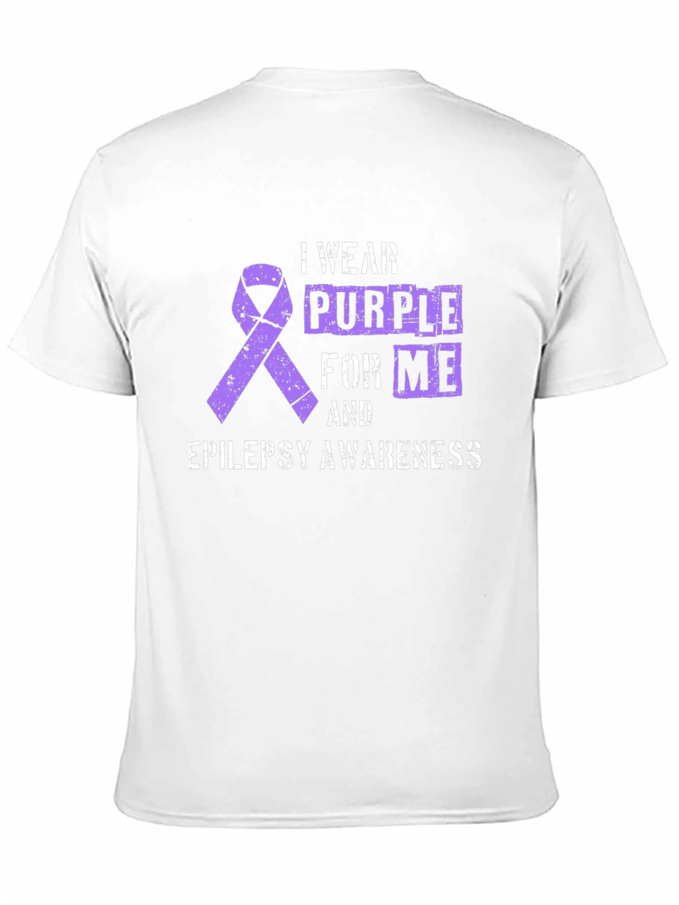 Purple Epilepsy Awareness T-Shirt