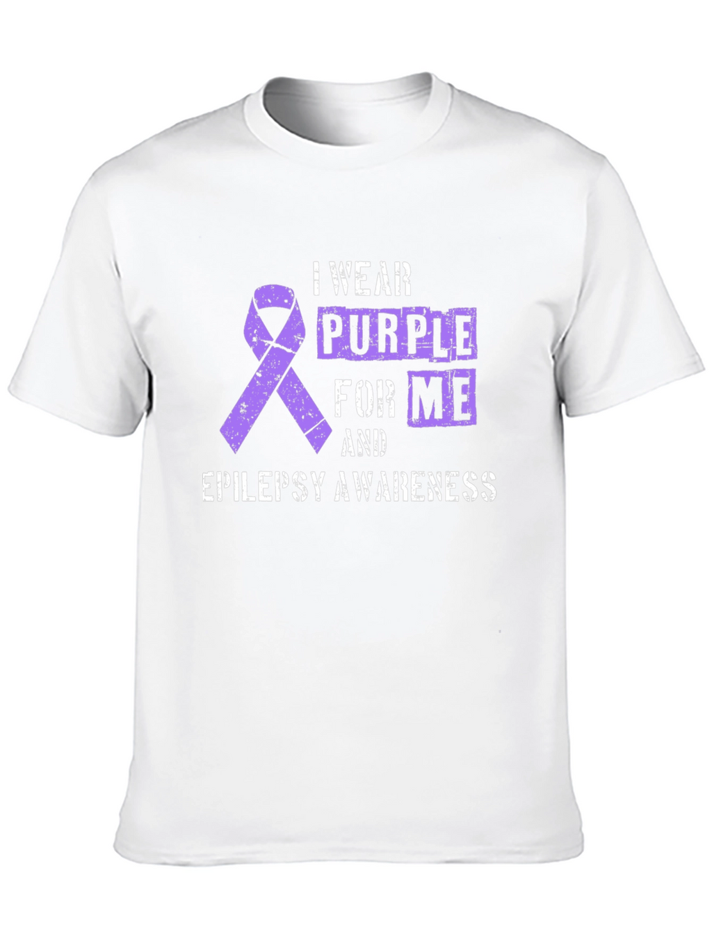 Purple Epilepsy Awareness T-Shirt