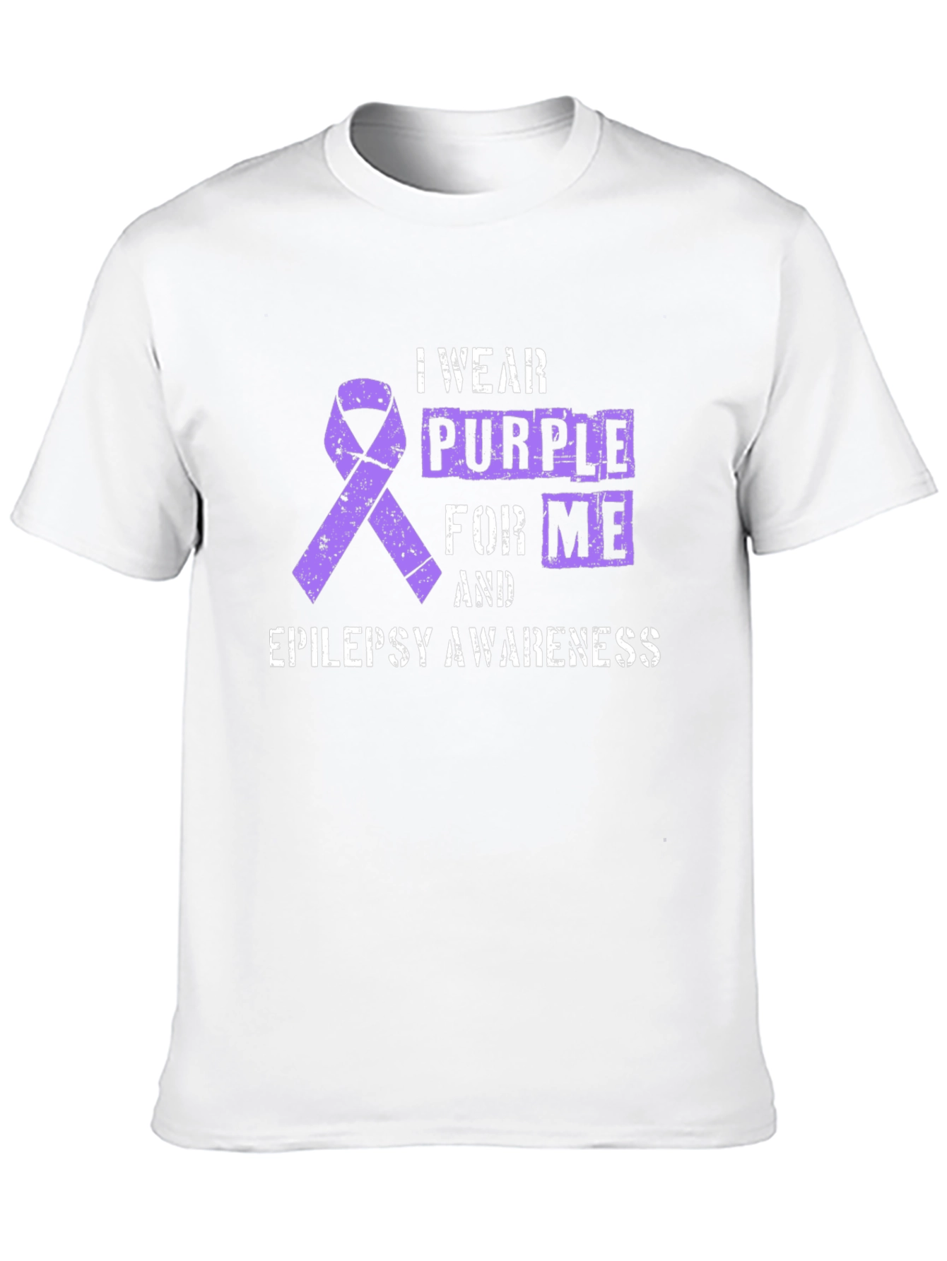 Purple Epilepsy Awareness T-Shirt