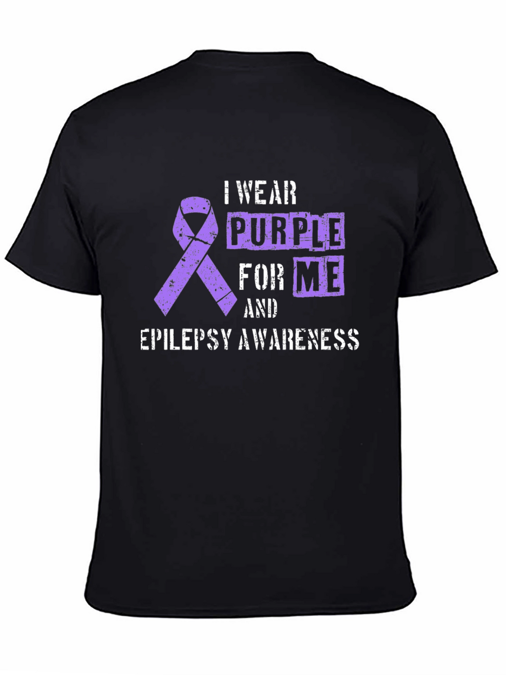 Purple Epilepsy Awareness T-Shirt