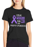 Purple Epilepsy Awareness T-Shirt