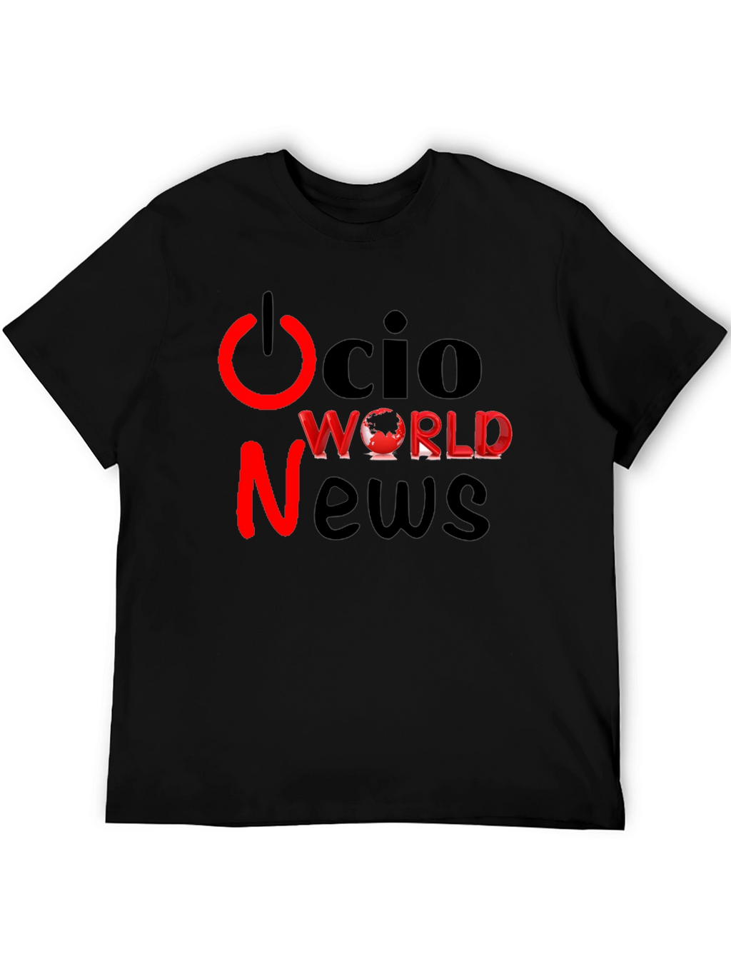 OCIO World News T-Shirt - Black