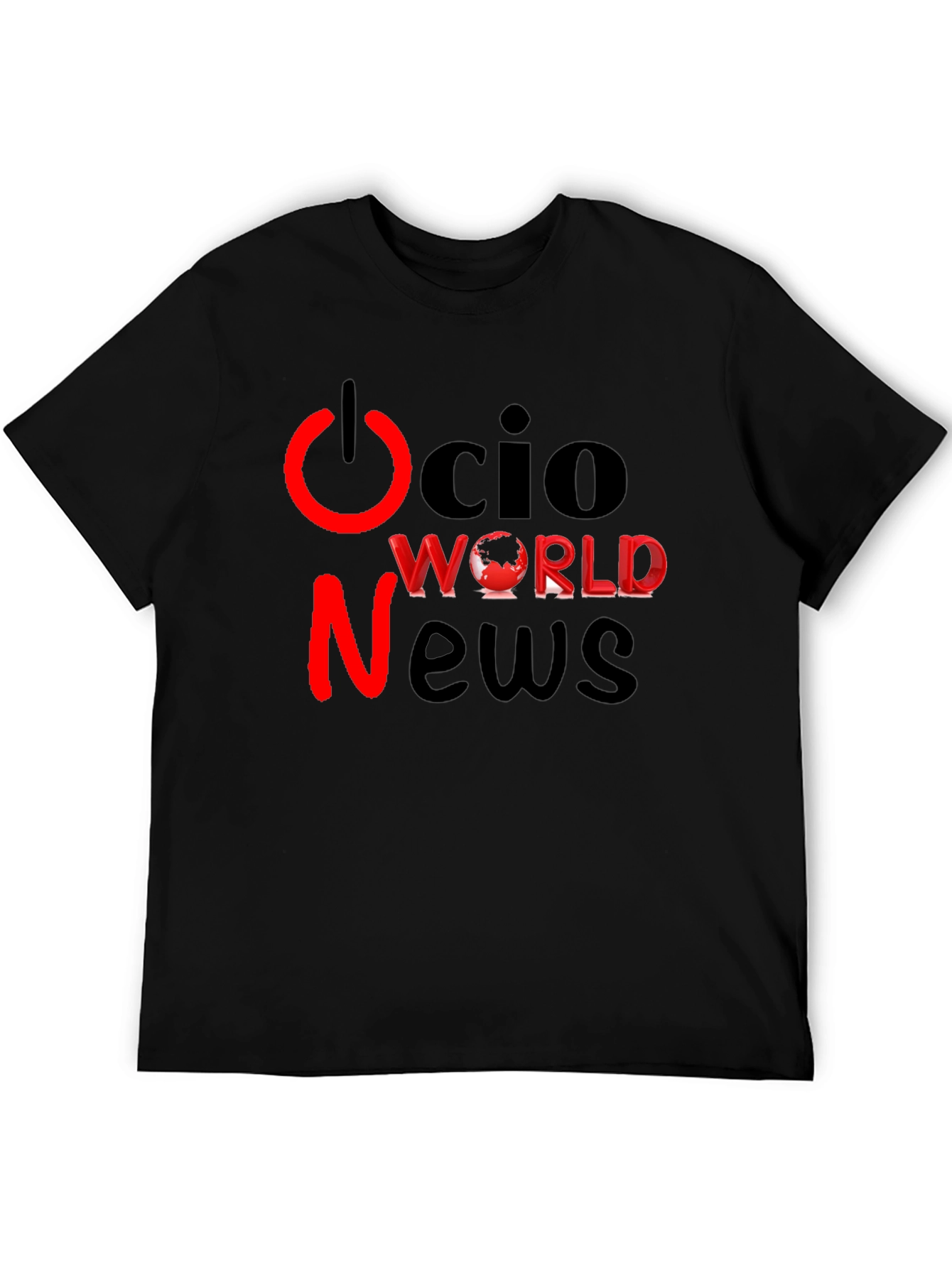 OCIO World News T-Shirt - Black