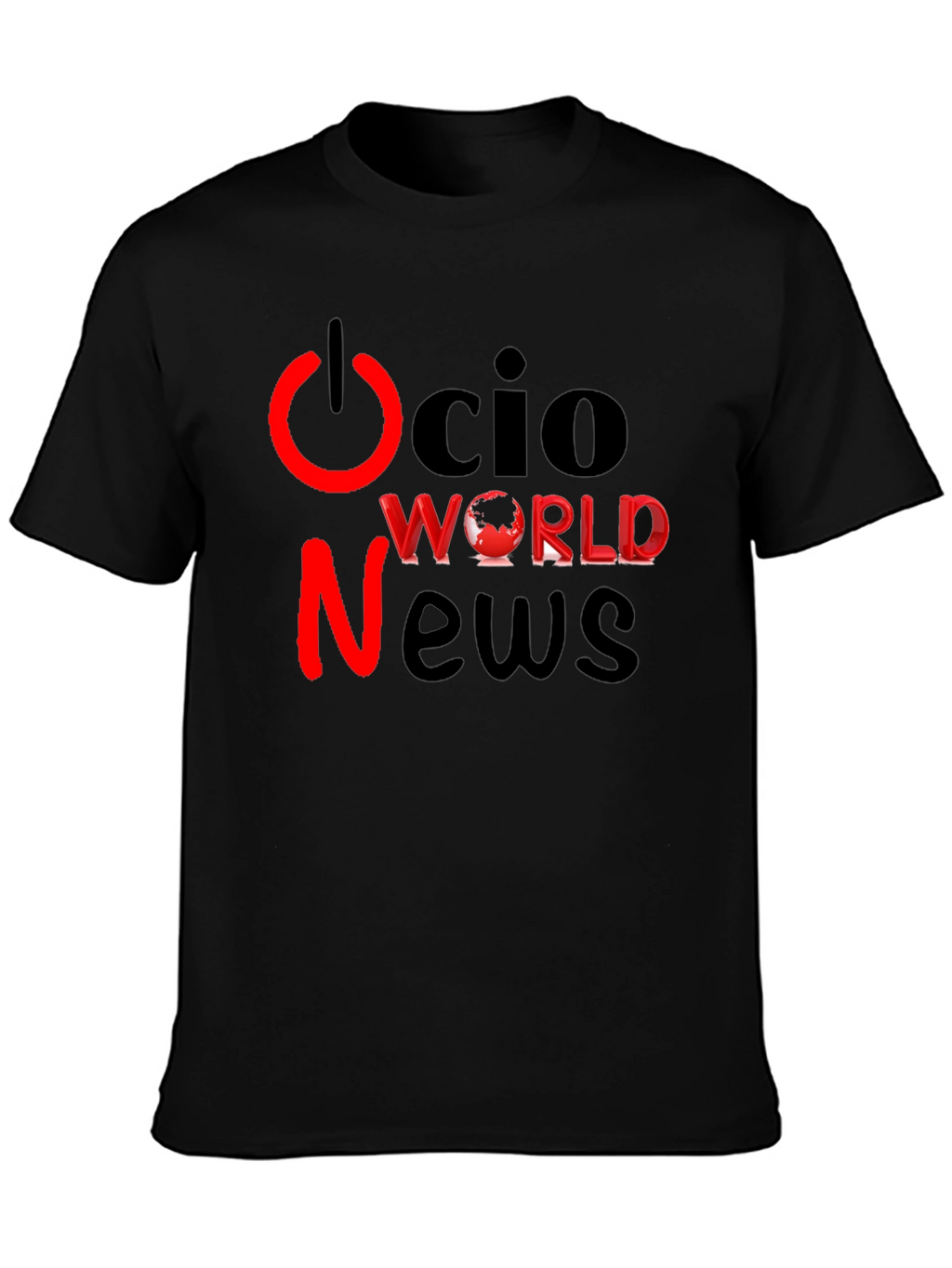 OCIO World News T-Shirt - Black