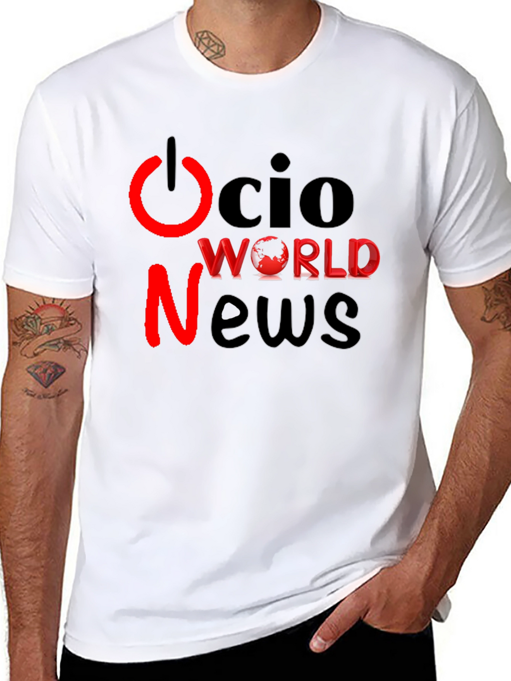 OCIO World News T-Shirt - Black