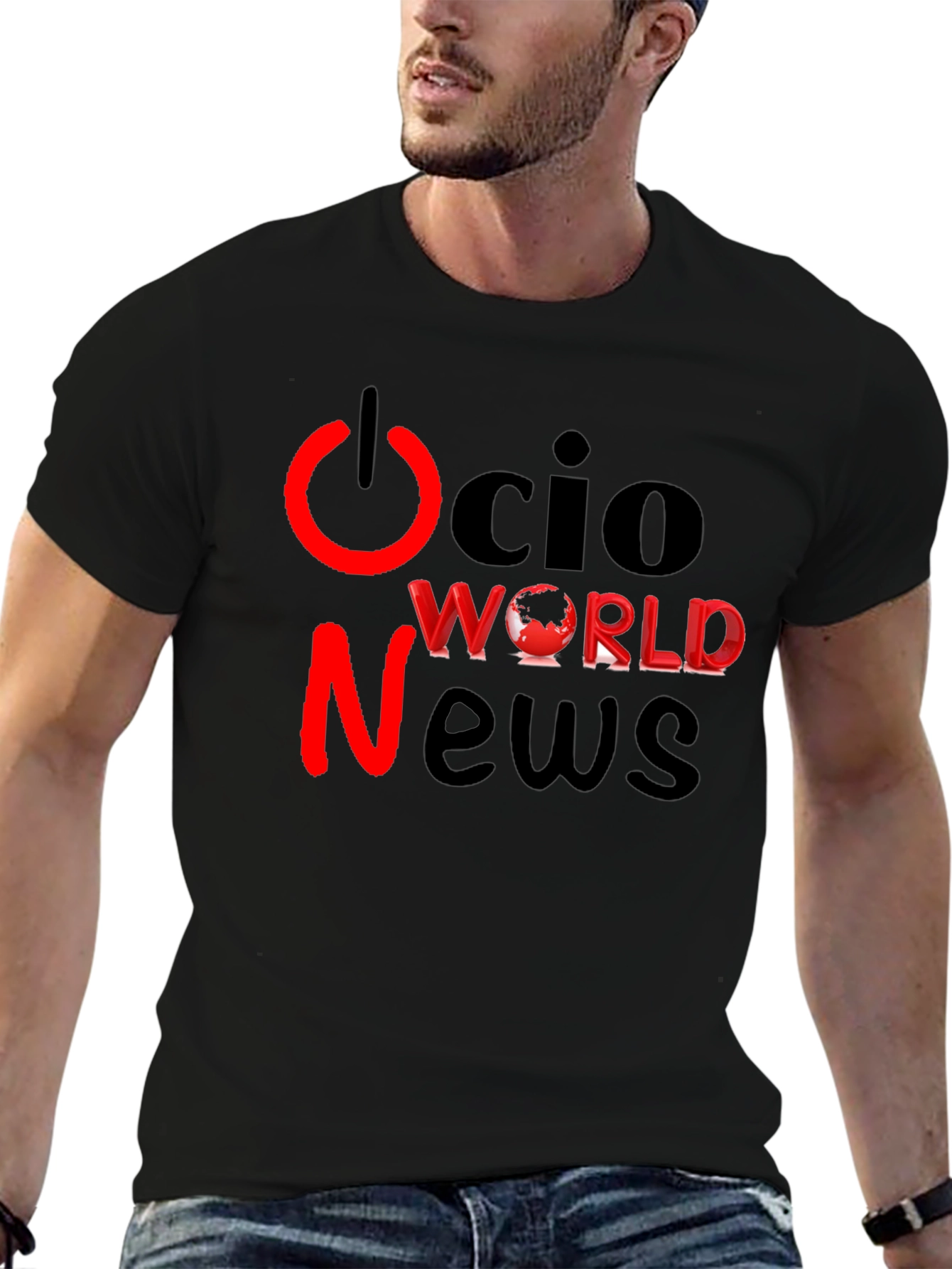 OCIO World News T-Shirt - Black