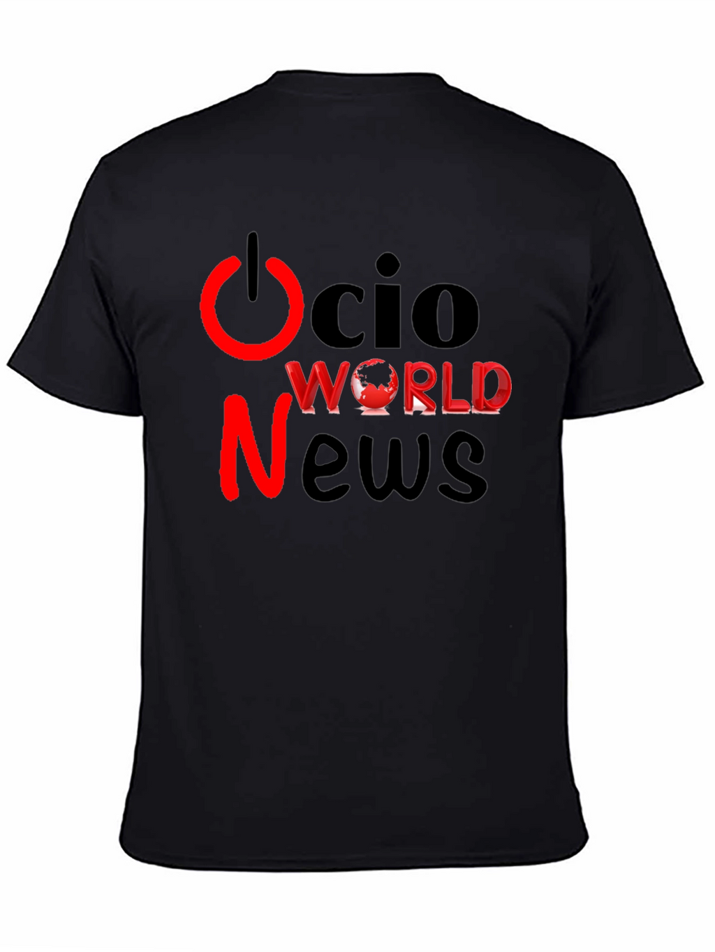 OCIO World News T-Shirt - Black