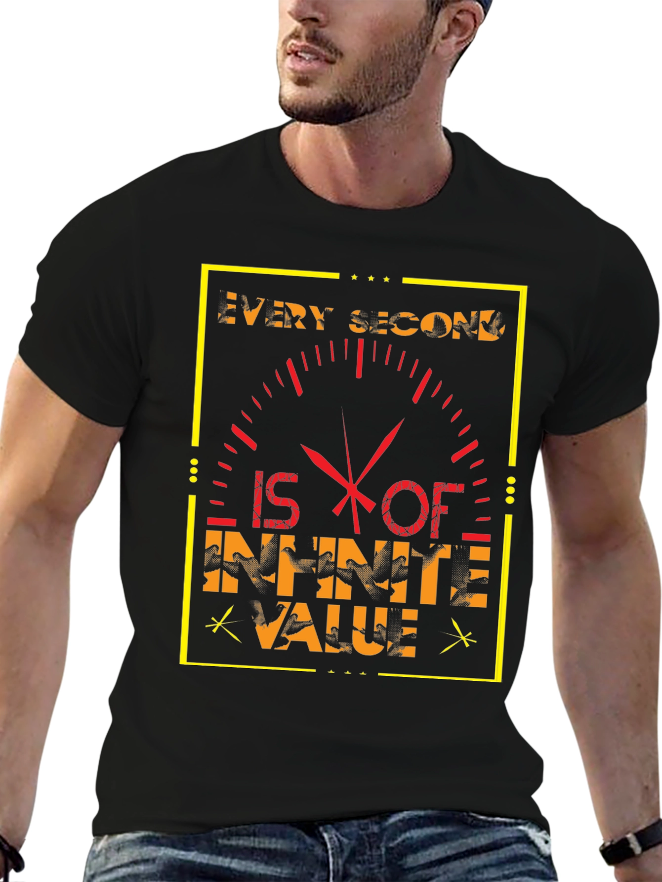 Every Second Tee - Clock & Birds Graphic