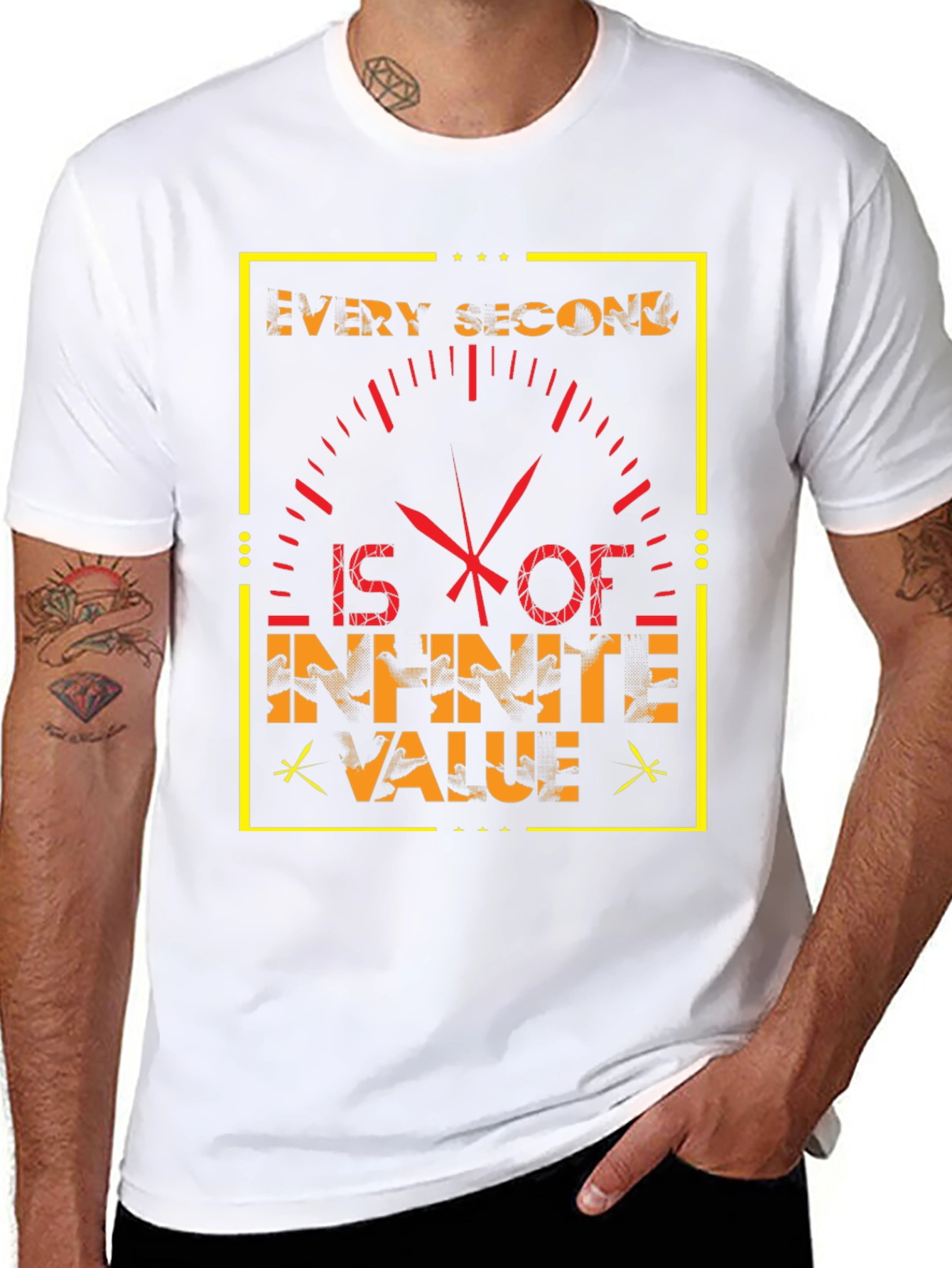 Every Second Tee - Clock & Birds Graphic
