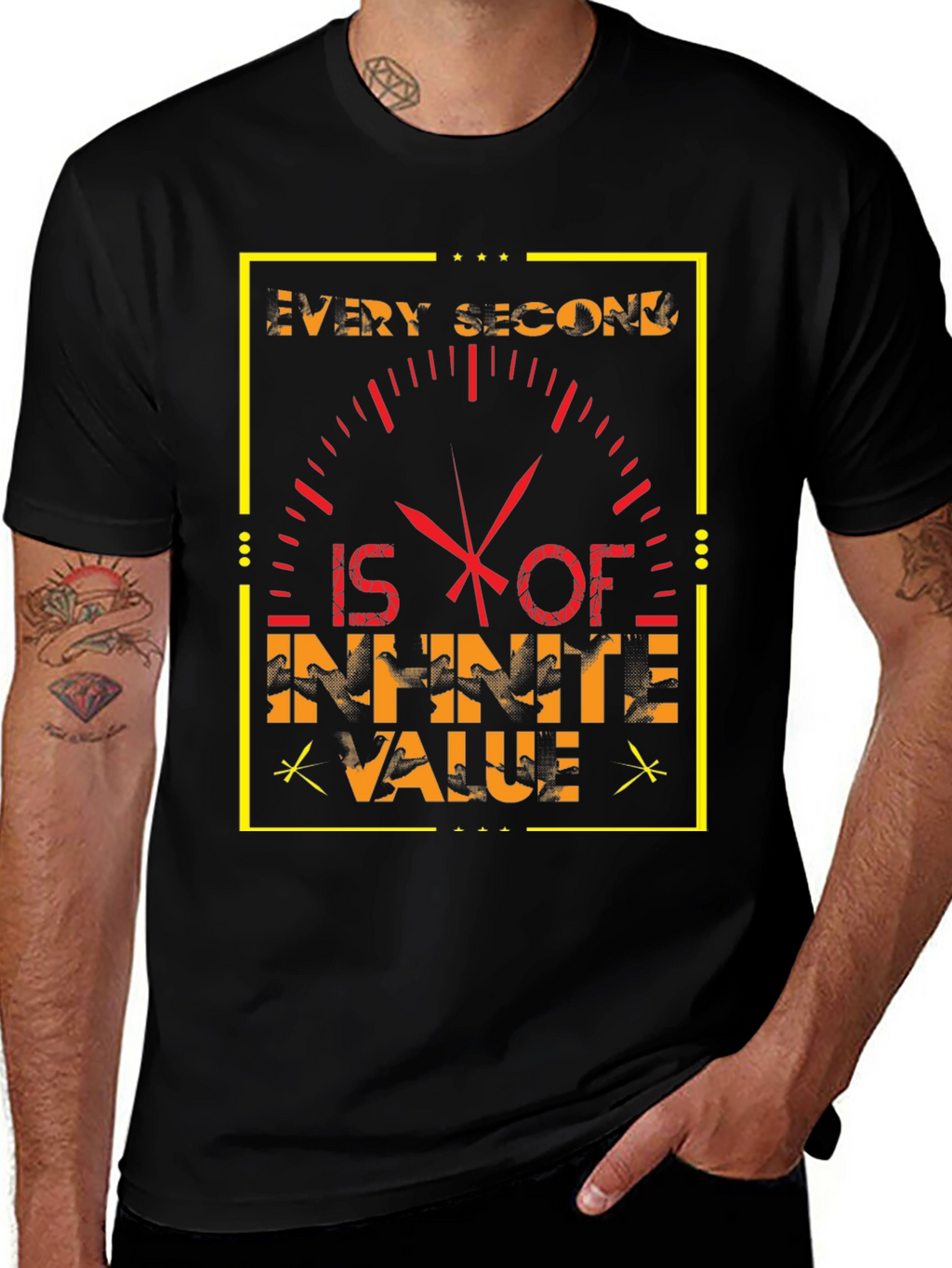 Every Second Tee - Clock & Birds Graphic