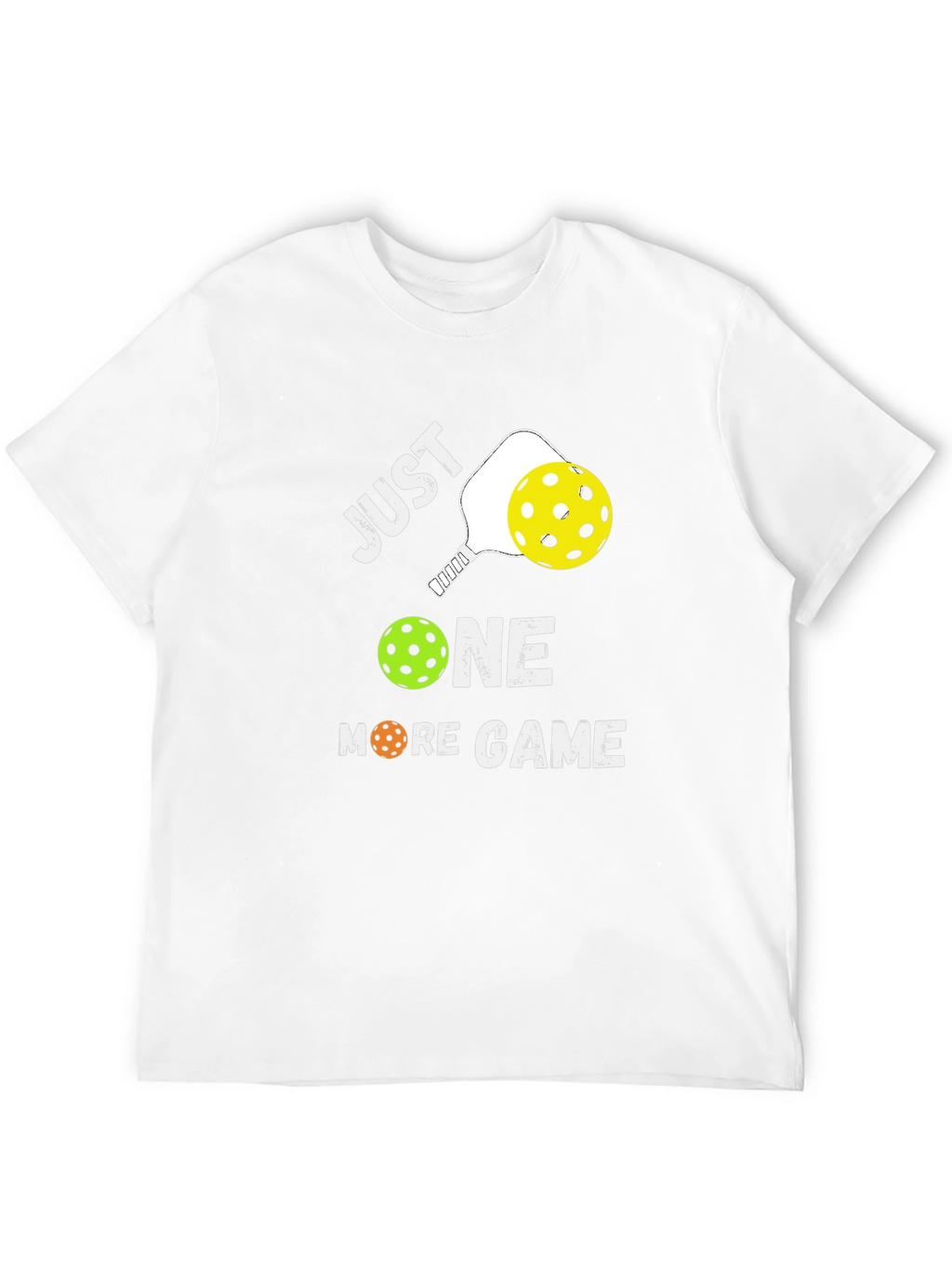 Just One More Game Pickleball Graphic Tee