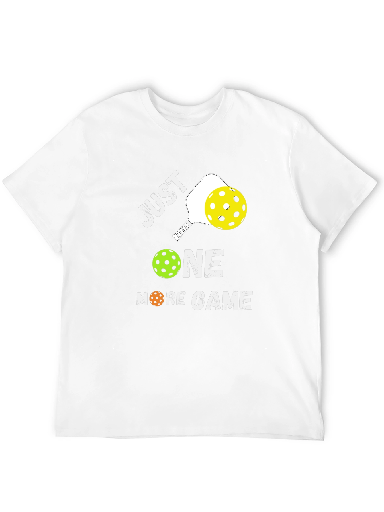 Just One More Game Pickleball Graphic Tee