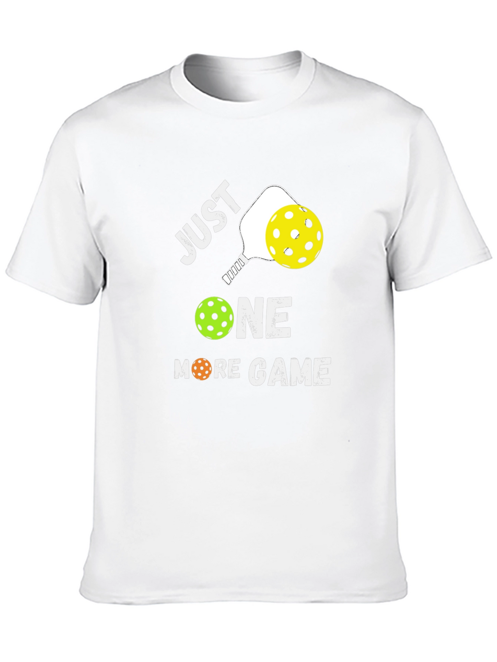 Just One More Game Pickleball Graphic Tee