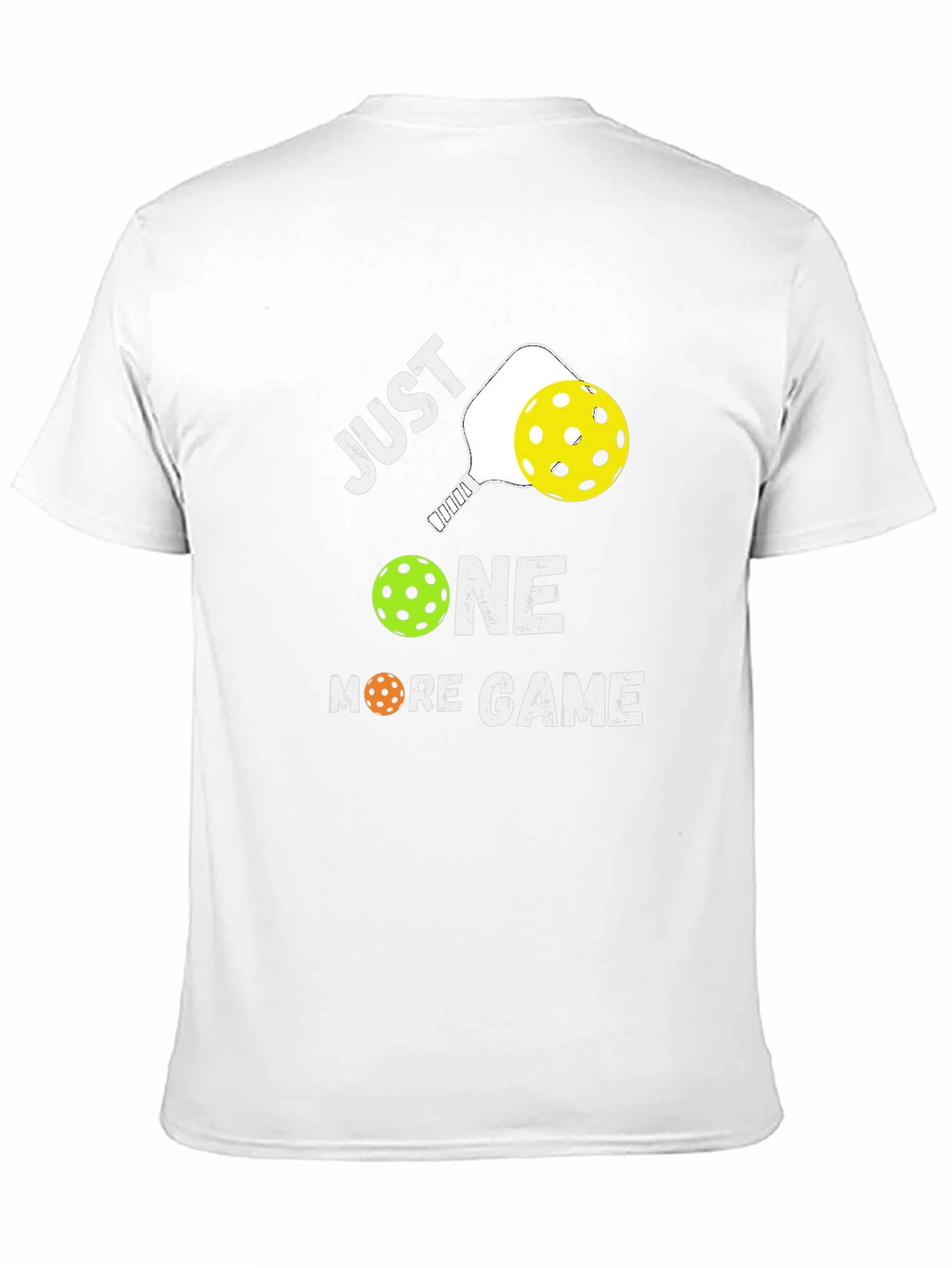 Just One More Game Pickleball Graphic Tee