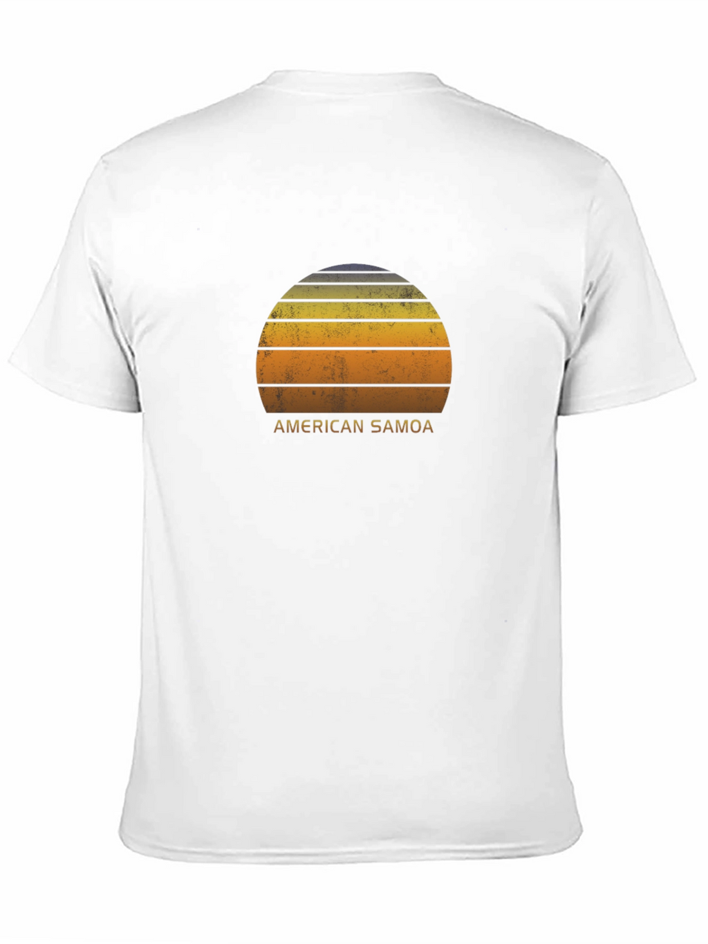 American Samoa Sunset Graphic T-Shirt