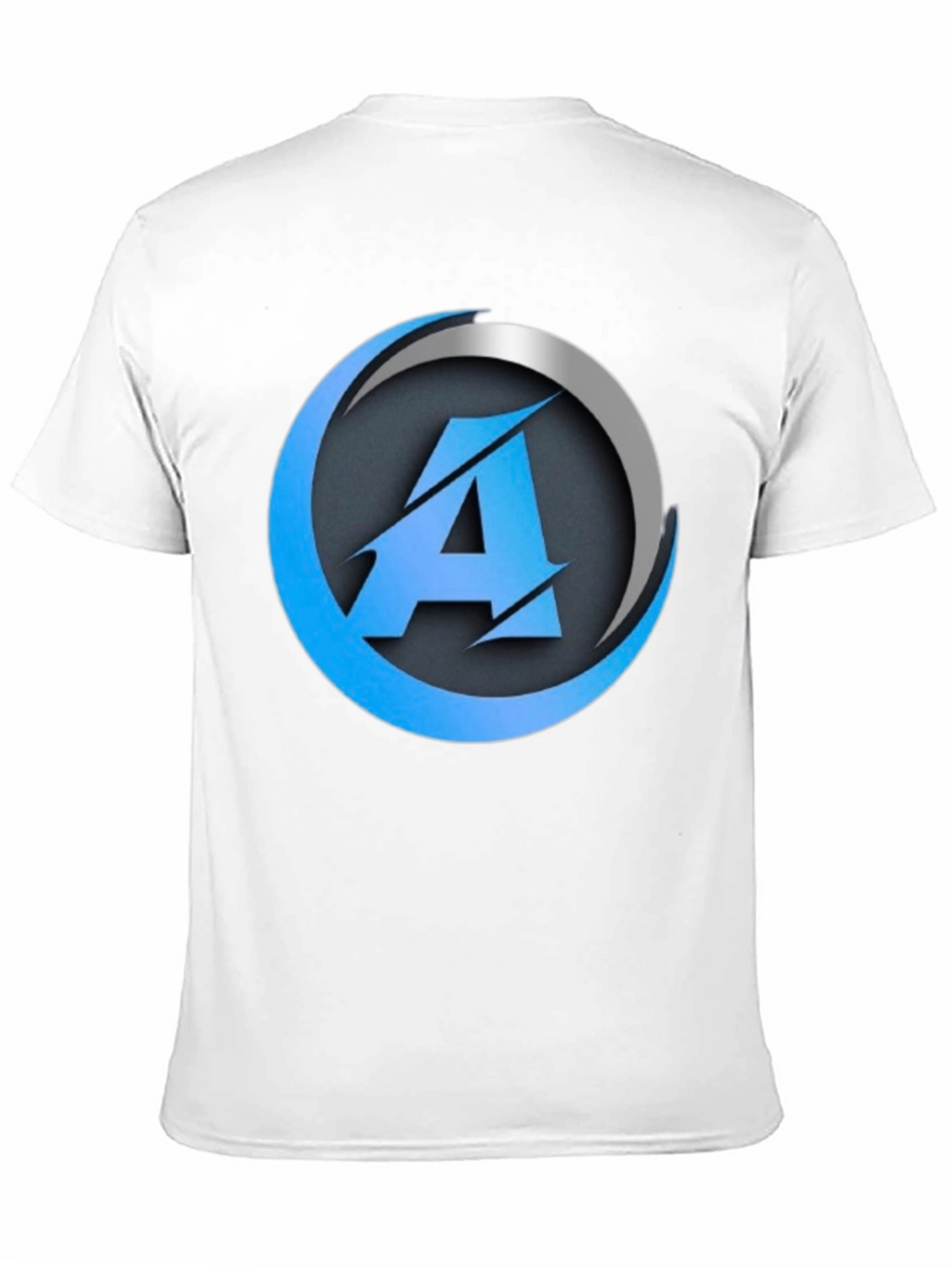Modern A Logo Black T-Shirt