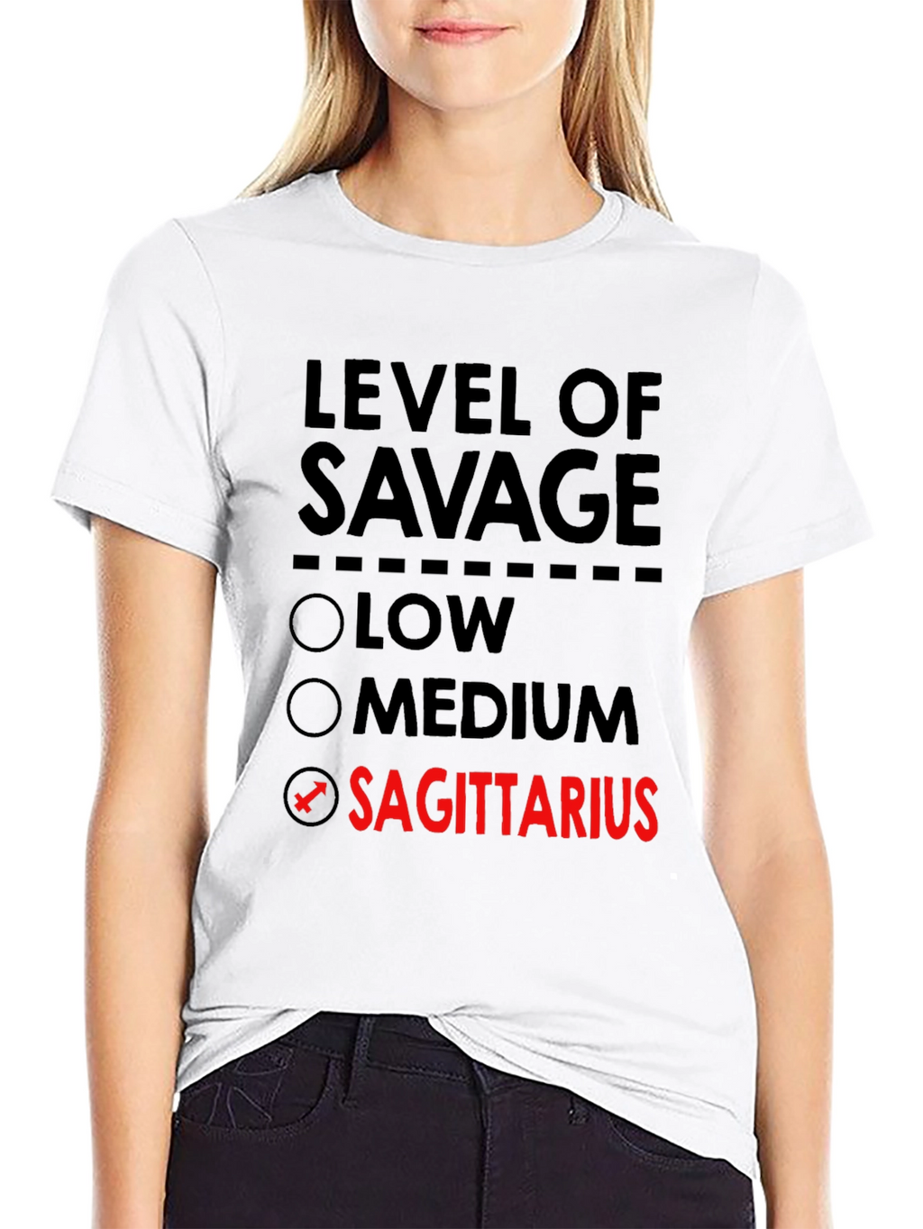 Level of Savage Sagittarius T-Shirt