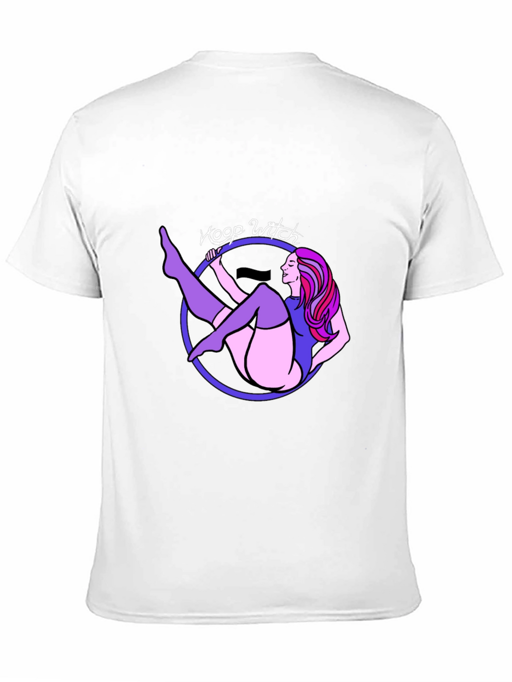 Hoop Witch Graphic T-Shirt - Black