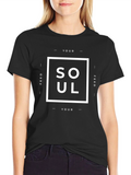 Feed Your Soul Graphic Tee - Modern Comfort