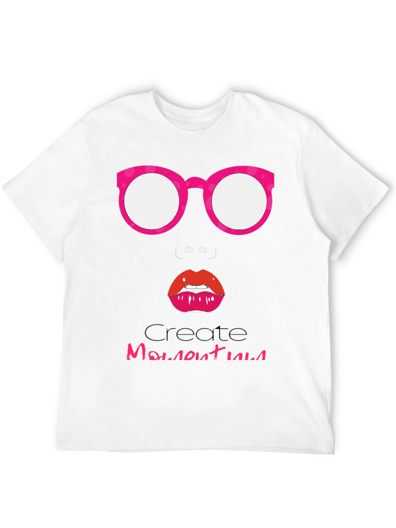Funky Face Graphic Tee