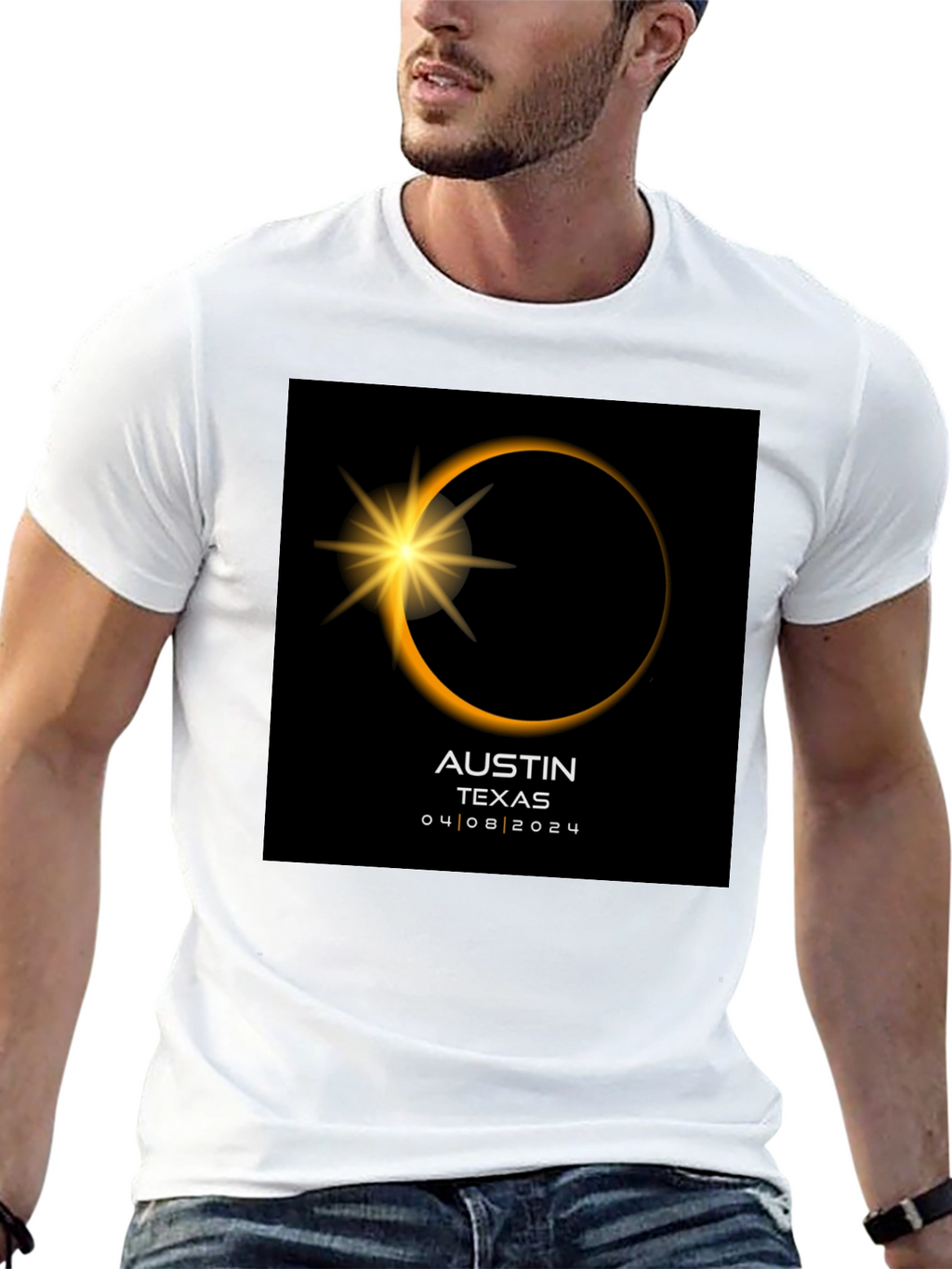 Austin Texas Eclipse 04/08/2024 T-Shirt